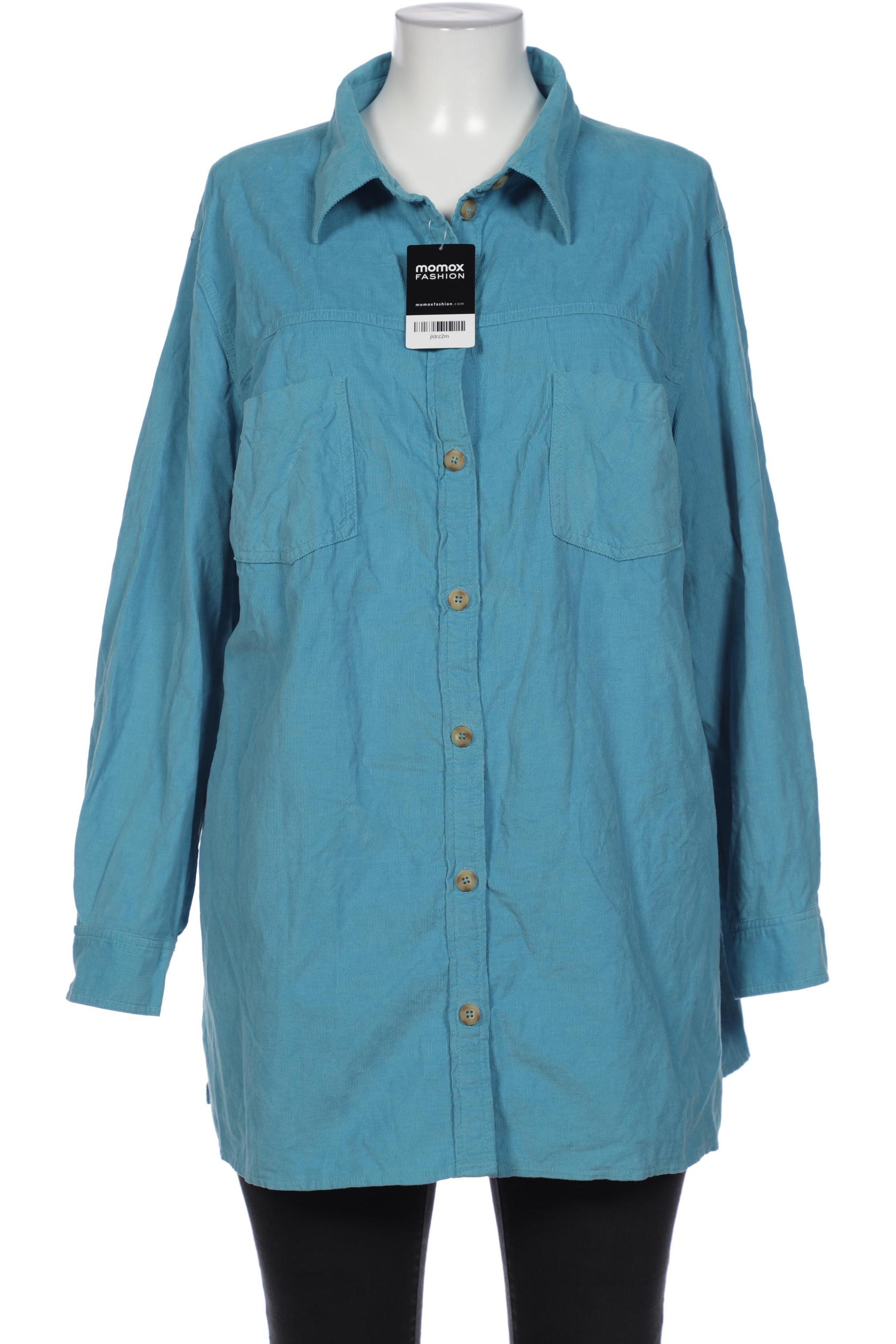 

Ulla Popken Damen Bluse, blau, Gr. 48