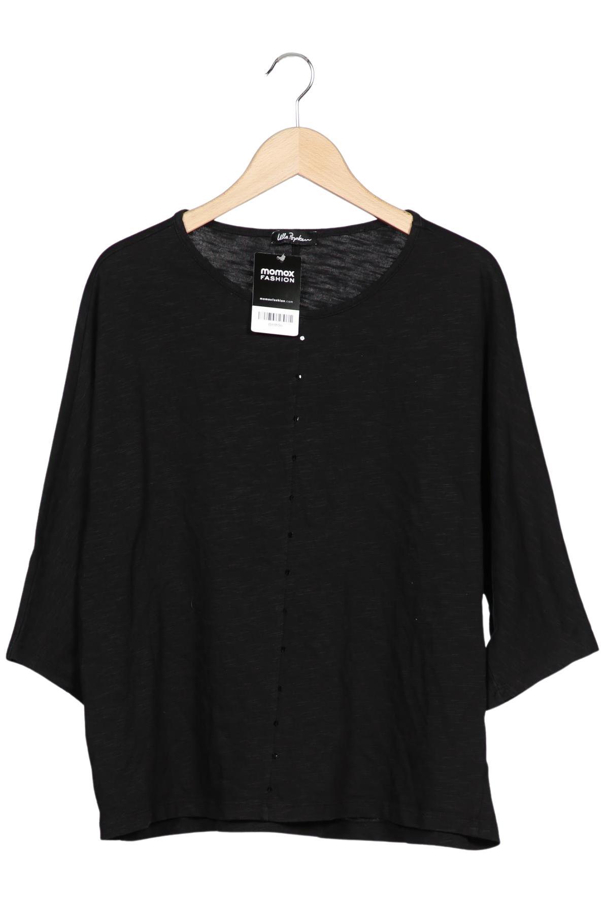 

Ulla Popken Damen Langarmshirt, schwarz, Gr. 46
