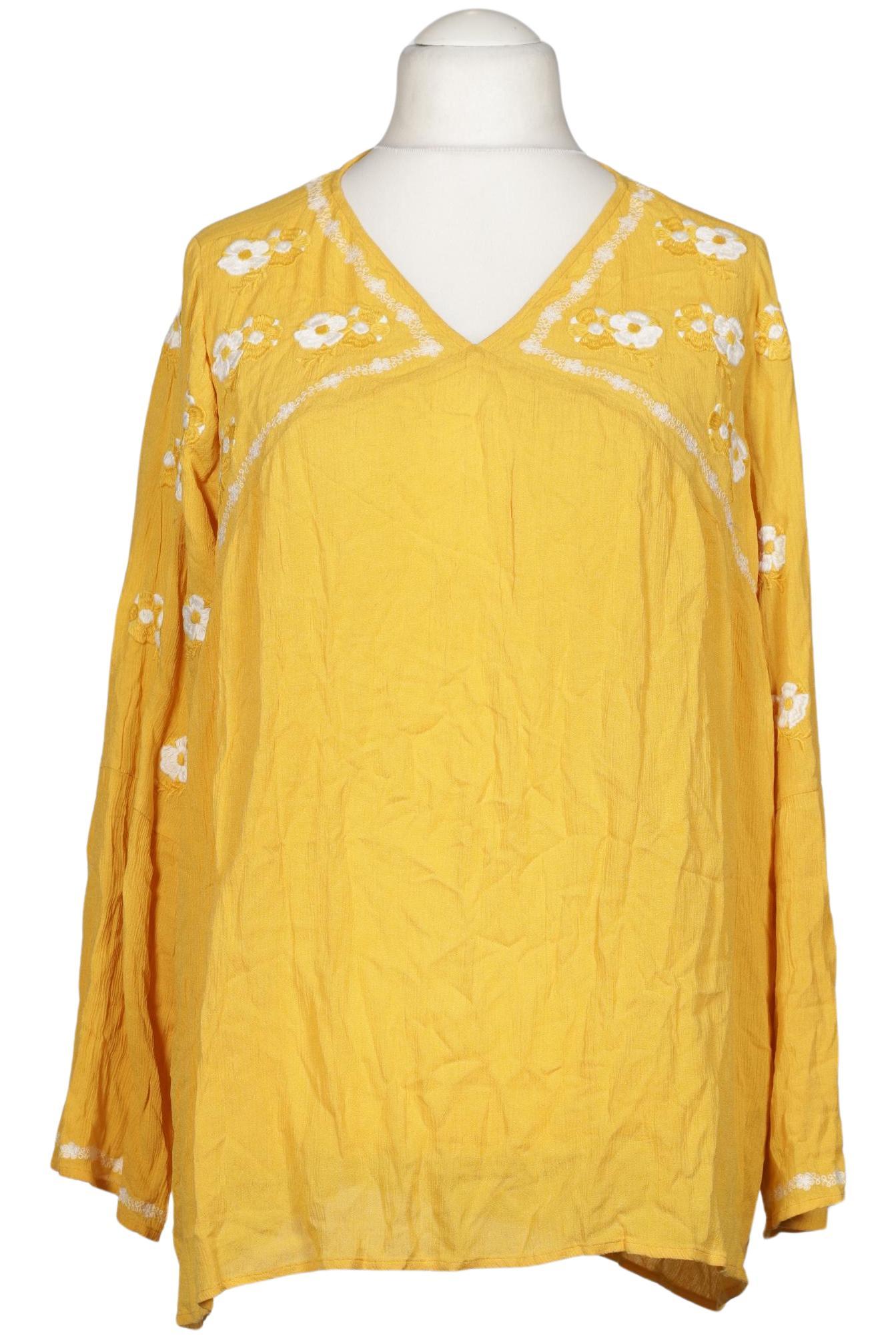 

Ulla Popken Damen Bluse, gelb, Gr. 42