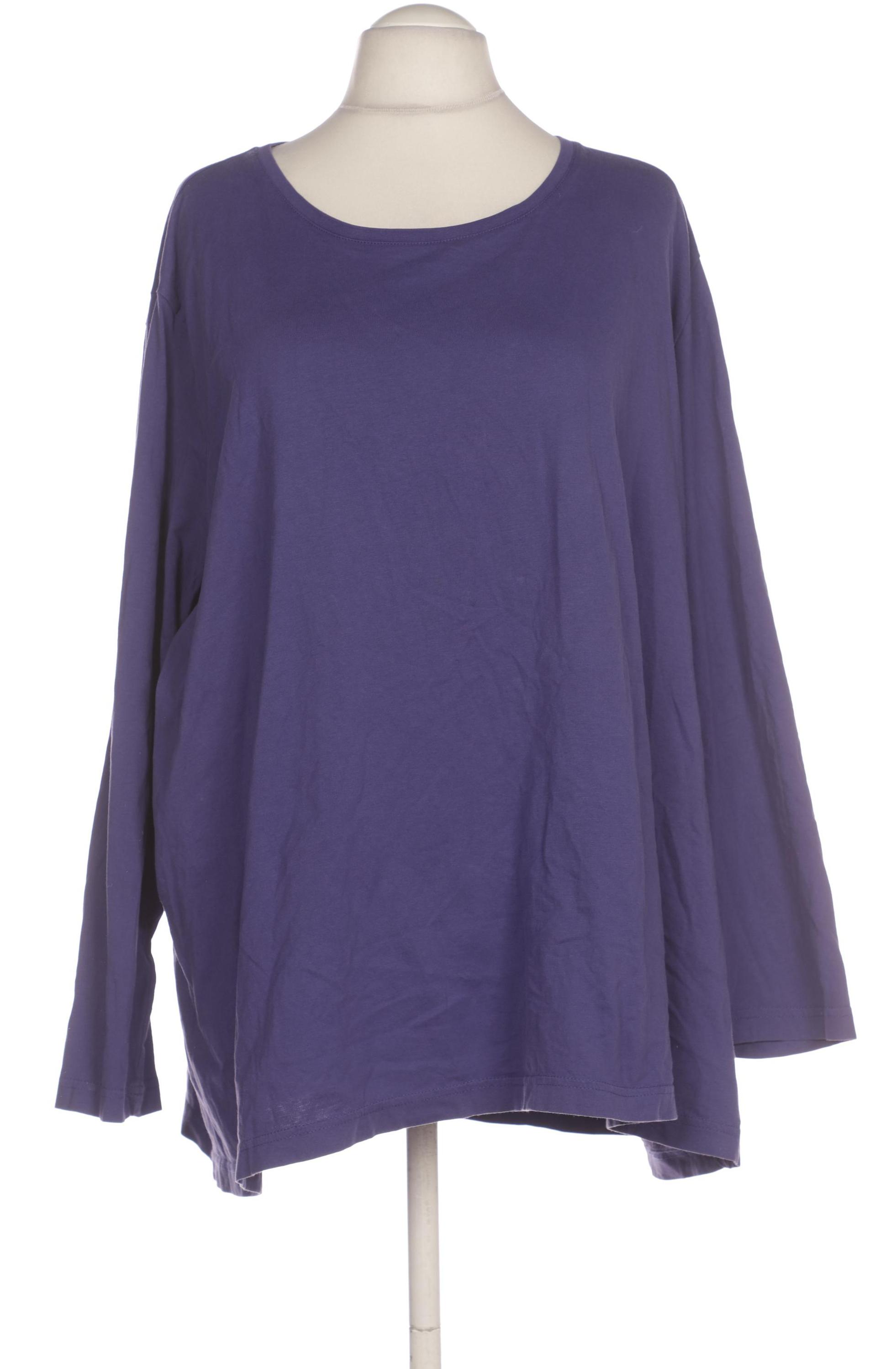 

Ulla Popken Damen Langarmshirt, flieder, Gr. 62