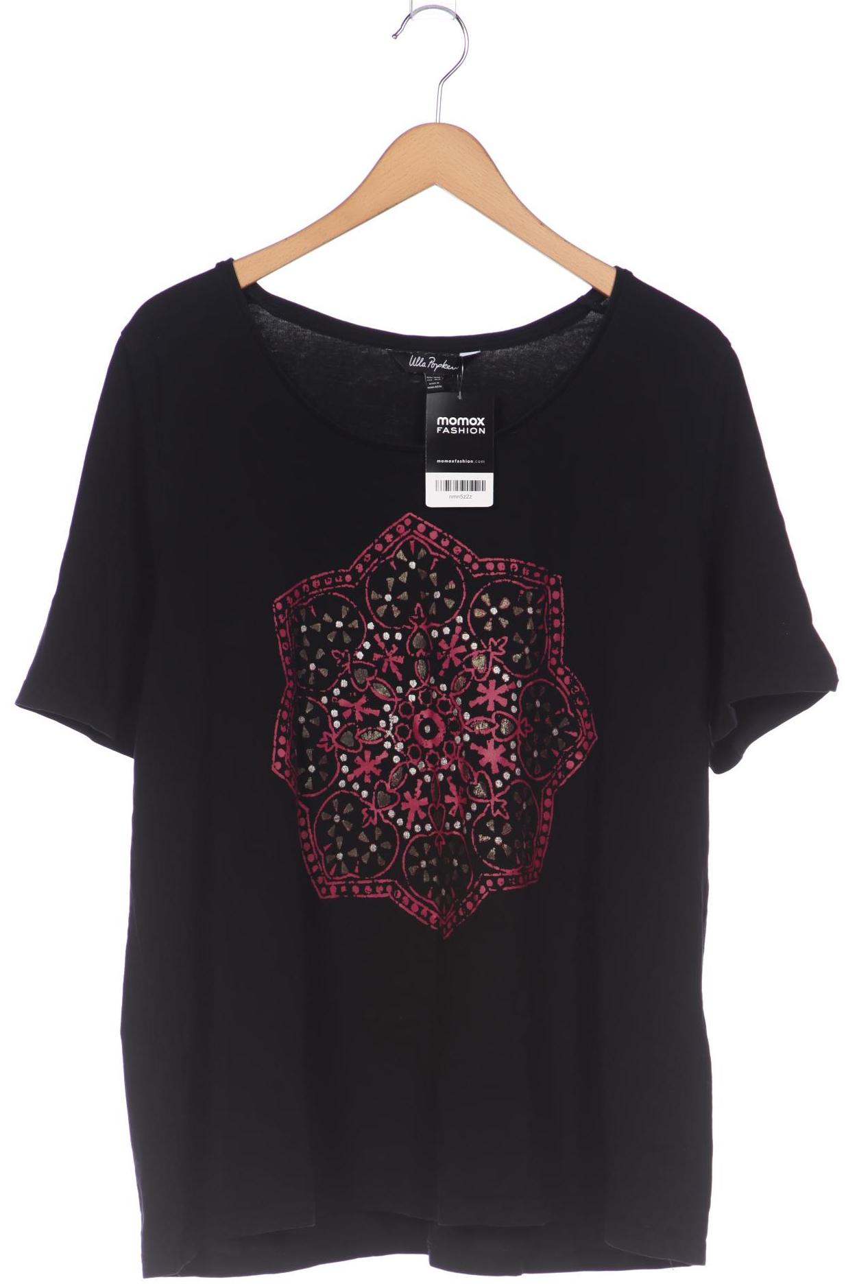 

Ulla Popken Damen T-Shirt, schwarz, Gr. 46
