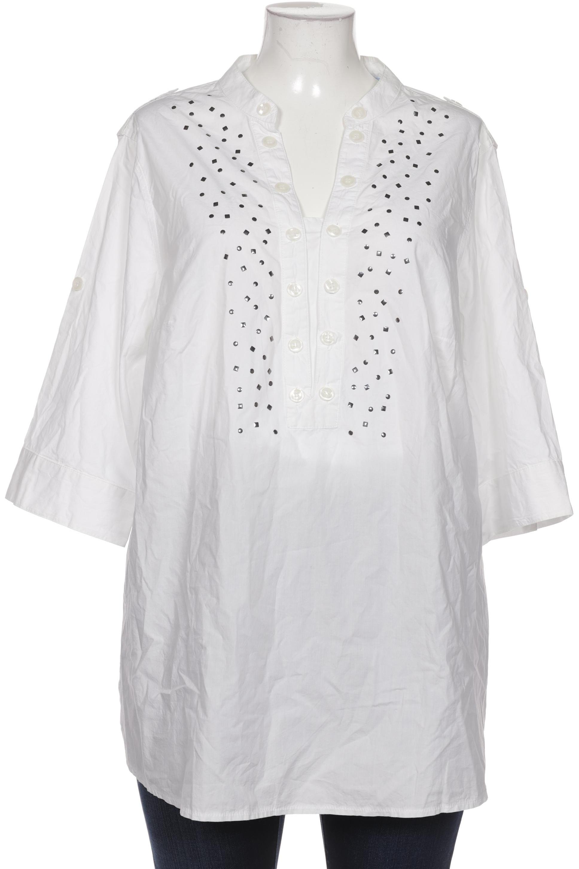 

Ulla Popken Damen Bluse, weiß, Gr. 50