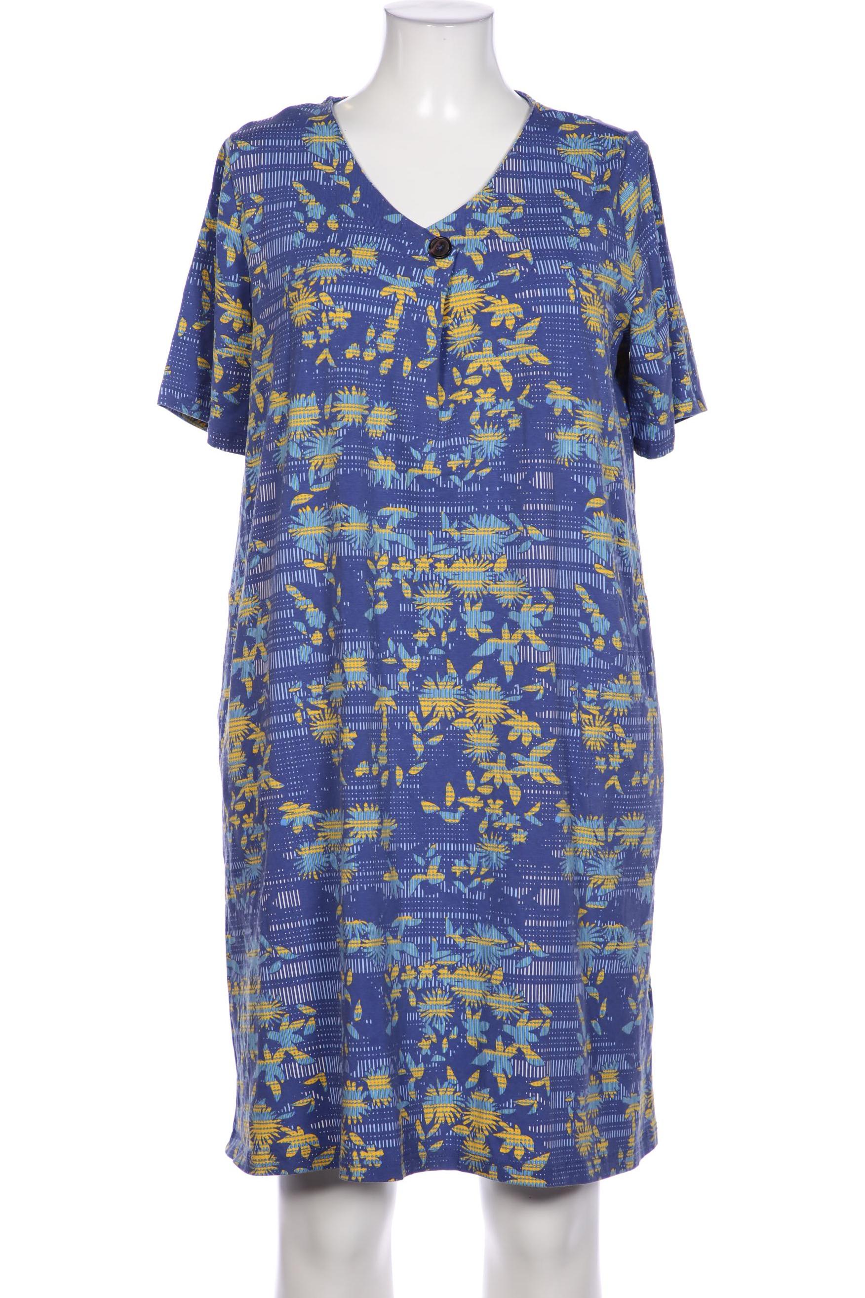 

Ulla Popken Damen Kleid, blau, Gr. 42