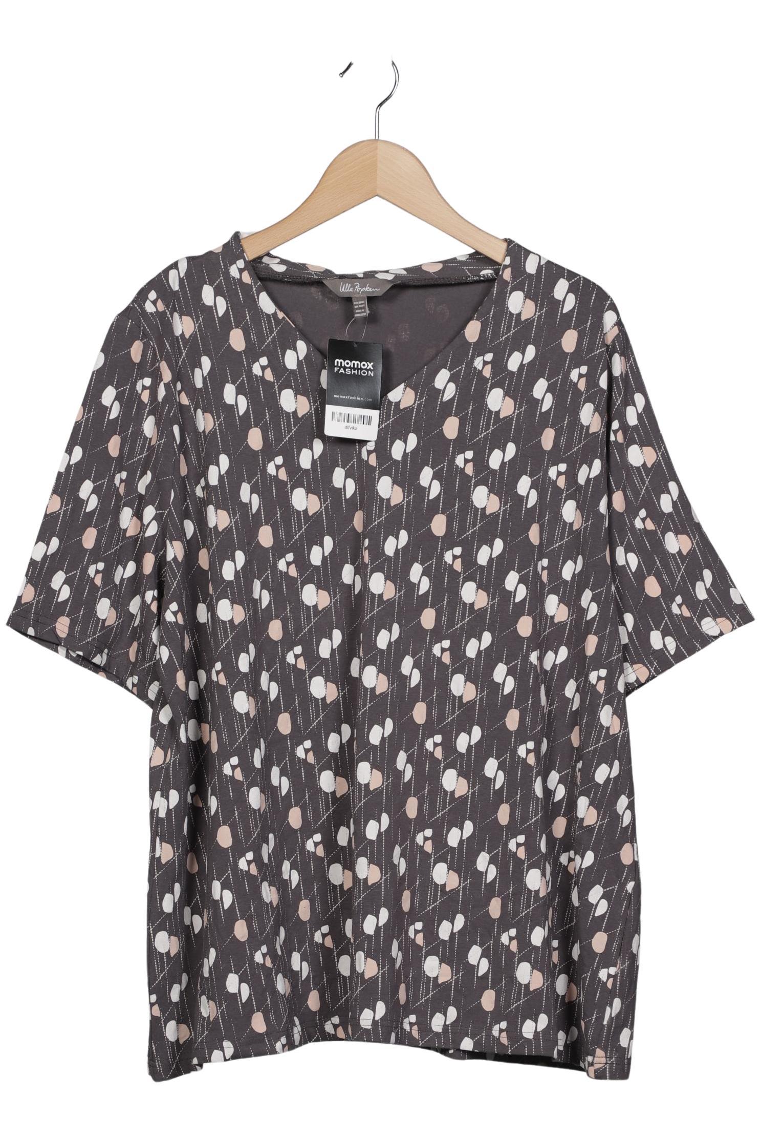 

Ulla Popken Damen T-Shirt, grau, Gr. 50