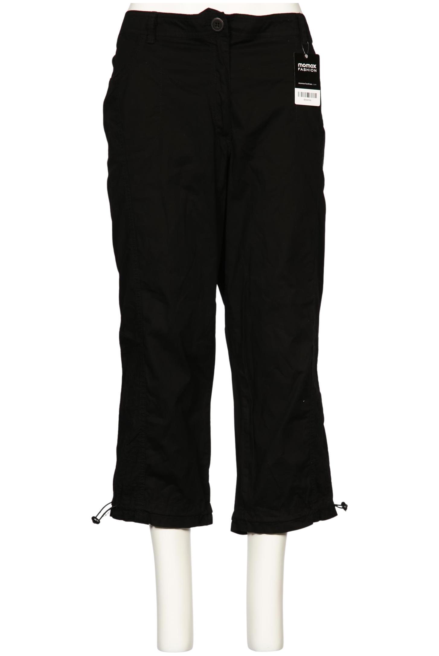 

Ulla Popken Damen Stoffhose, schwarz, Gr. 48