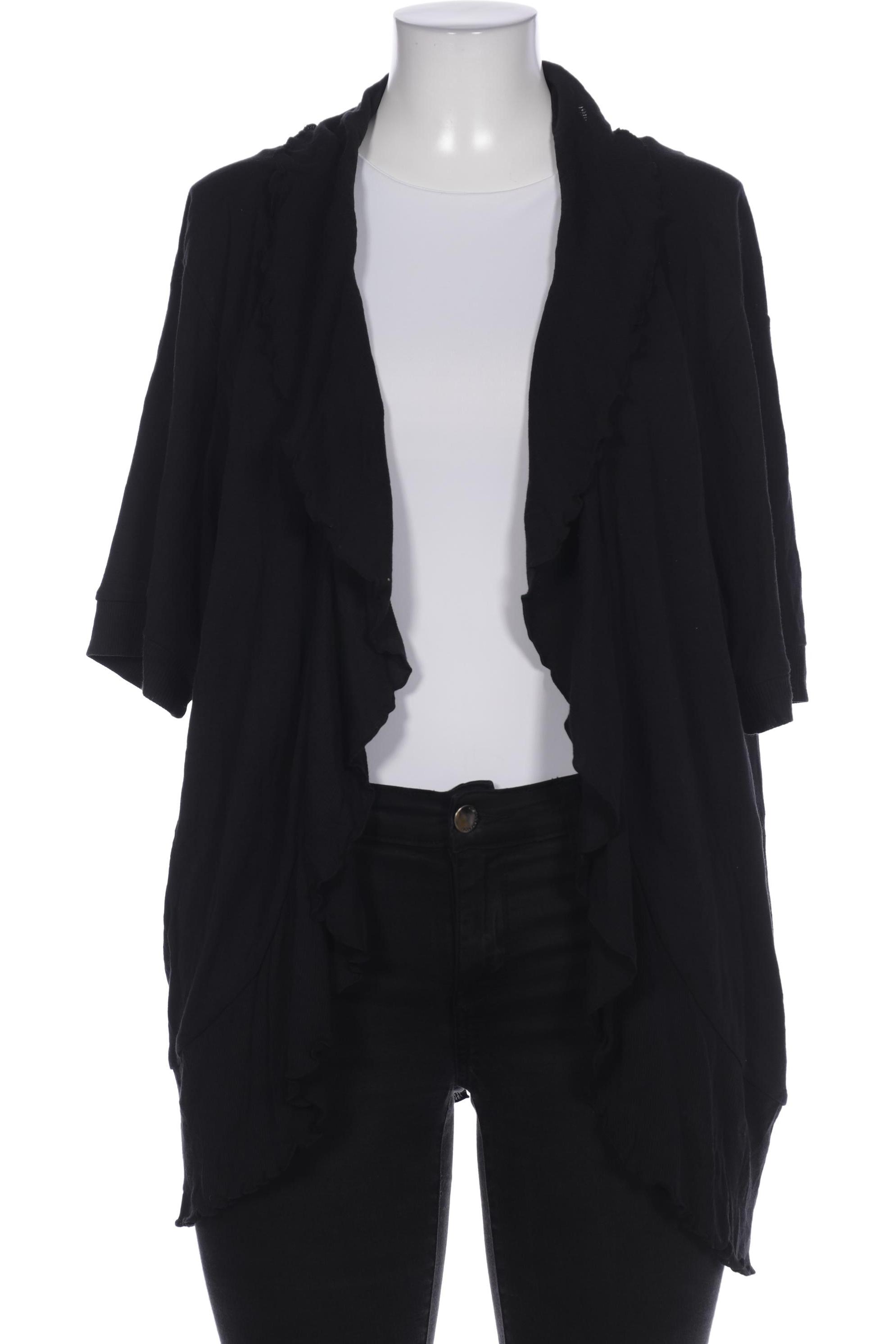 

Ulla Popken Damen Strickjacke, schwarz, Gr. 50