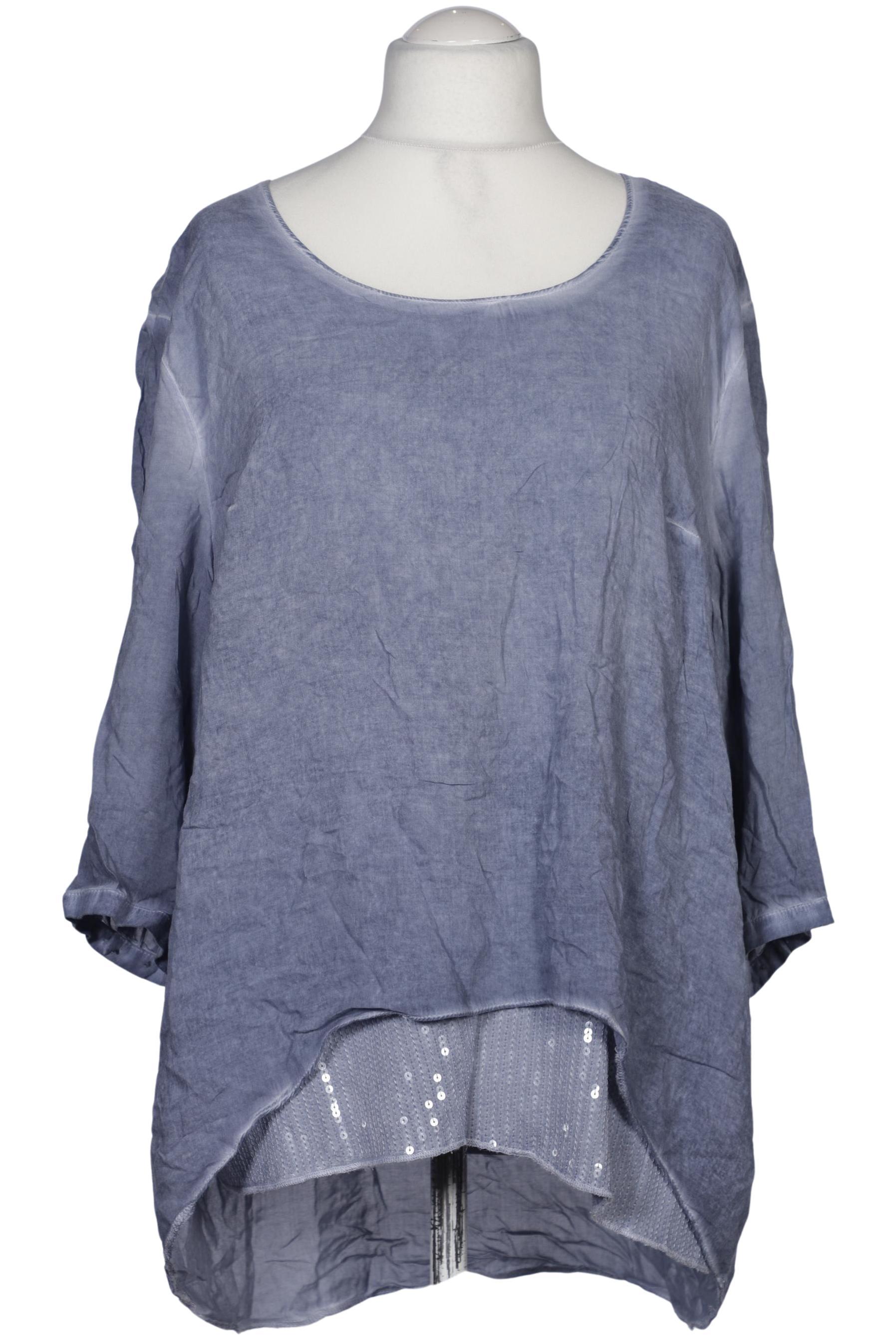 

Ulla Popken Damen Bluse, blau, Gr. 46