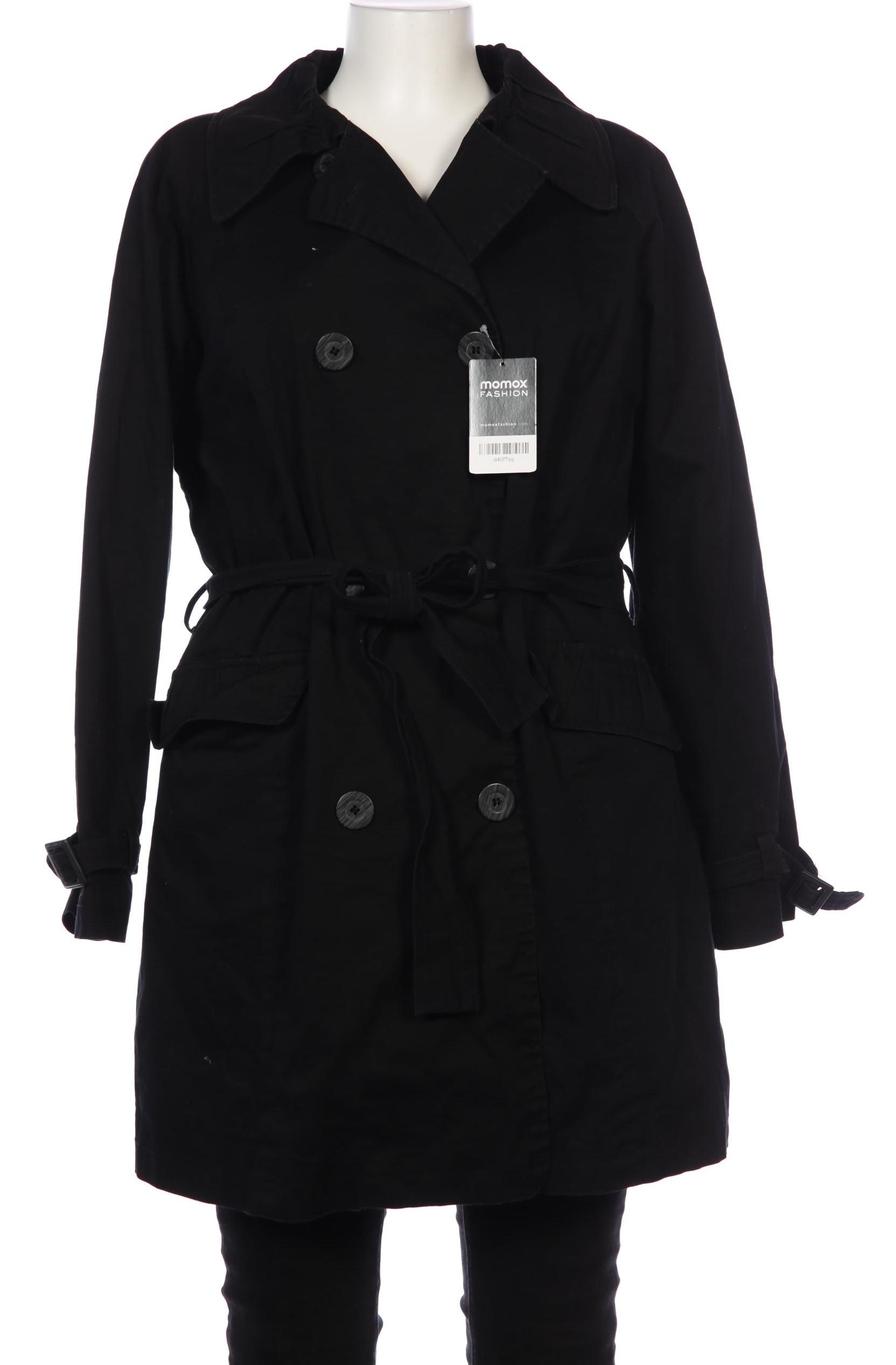 

Ulla Popken Damen Mantel, schwarz, Gr. 46