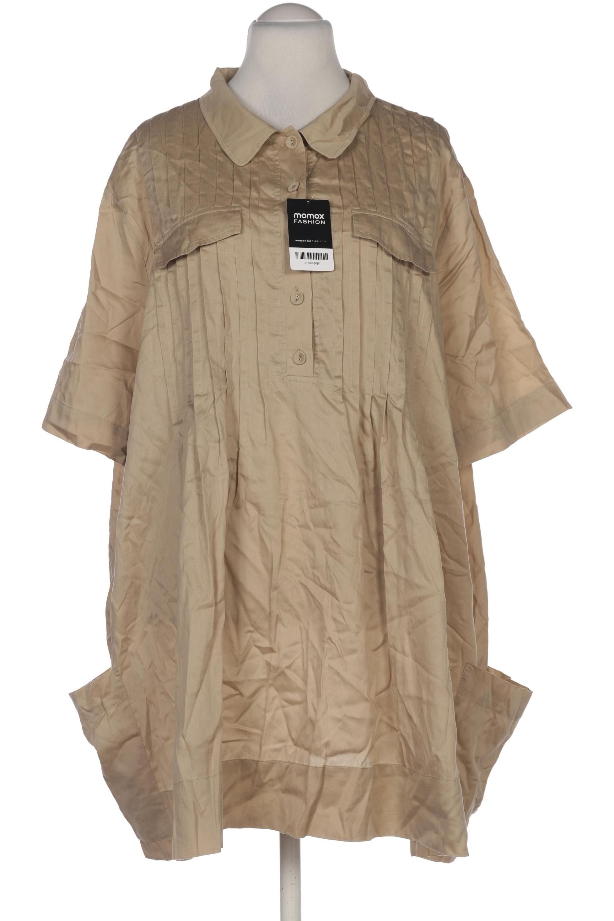 

Ulla Popken Damen Bluse, beige, Gr. 54