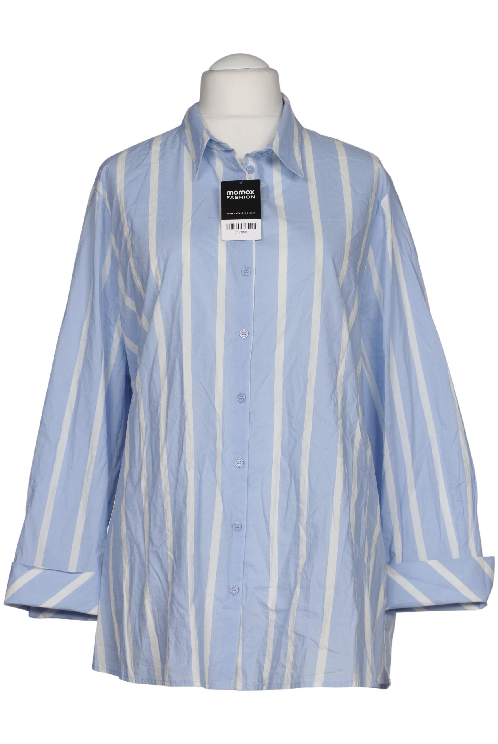 

Ulla Popken Damen Bluse, blau, Gr. 54
