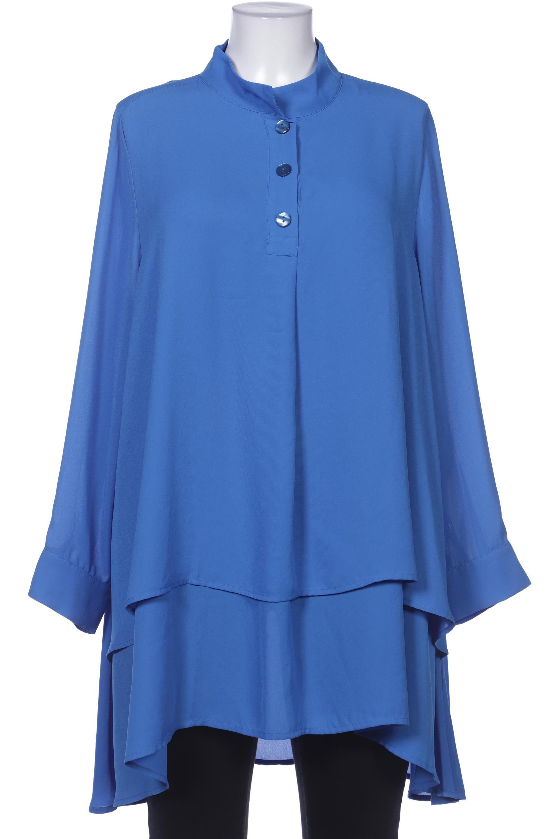 

Ulla Popken Damen Bluse, blau, Gr. 46