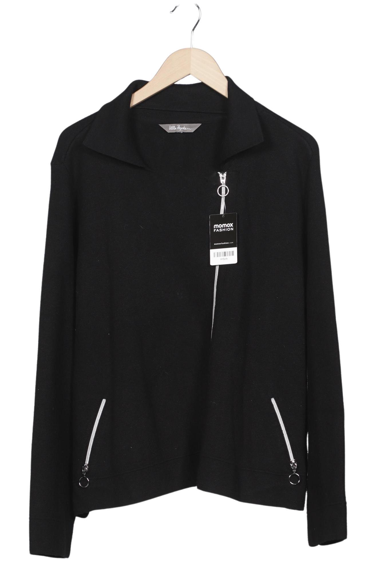 

Ulla Popken Damen Strickjacke, schwarz, Gr. 48