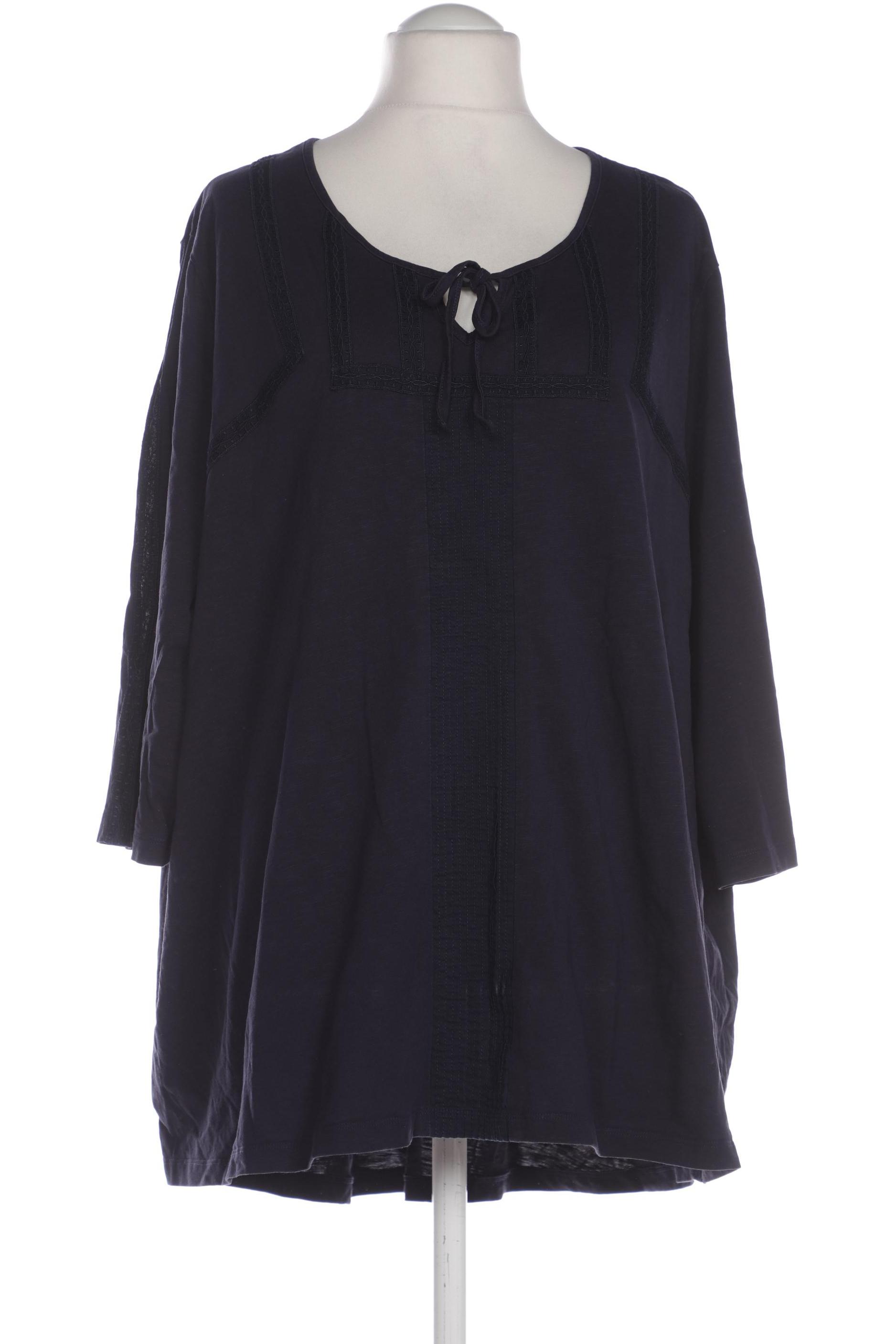 

Ulla Popken Damen Langarmshirt, marineblau, Gr. 54
