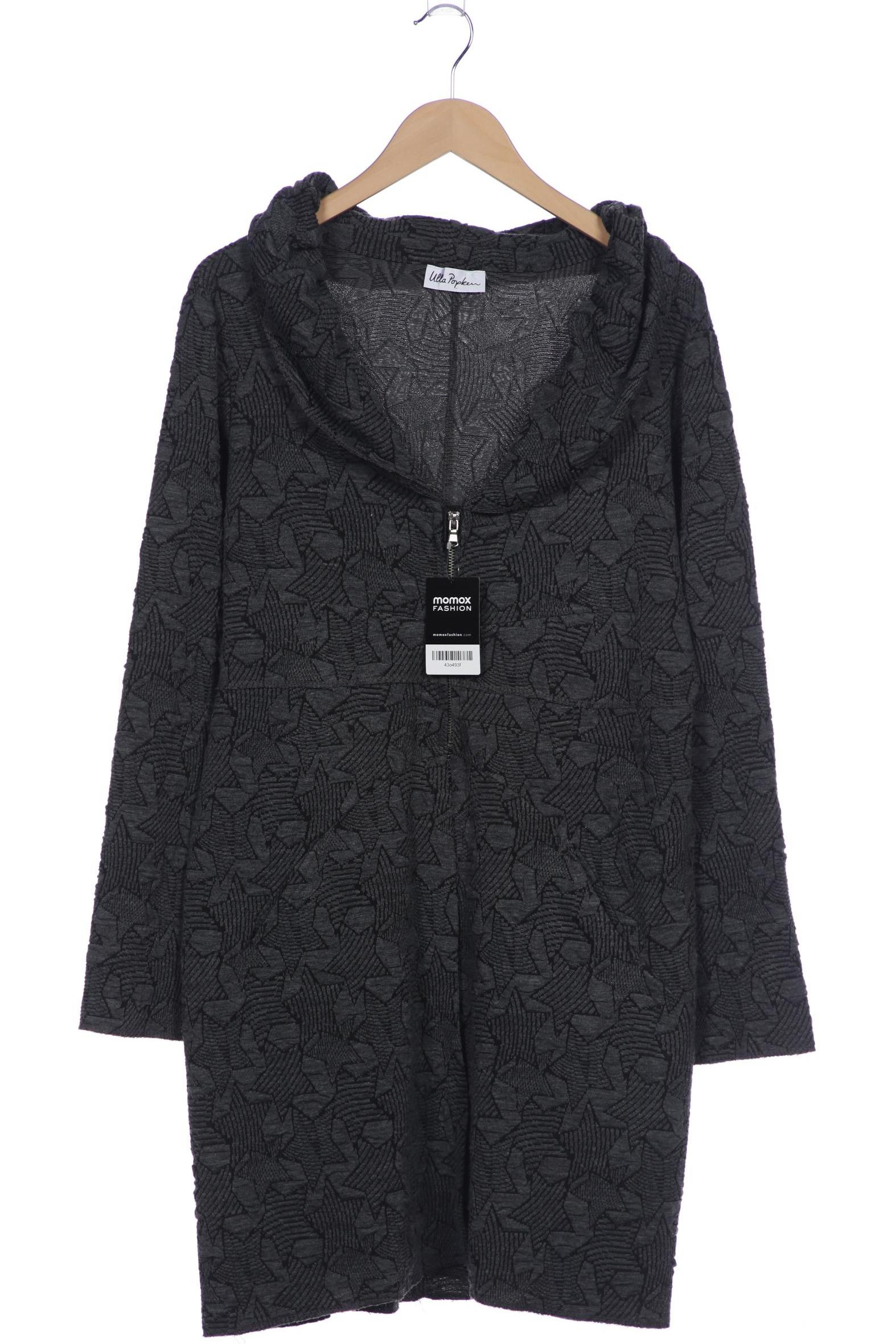 

Ulla Popken Damen Strickjacke, grau, Gr. 46