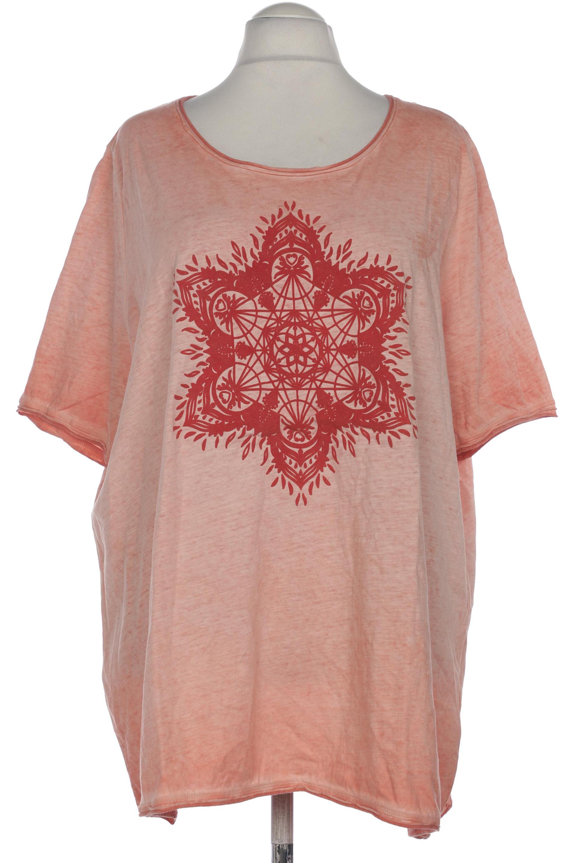 

Ulla Popken Damen T-Shirt, orange, Gr. 56