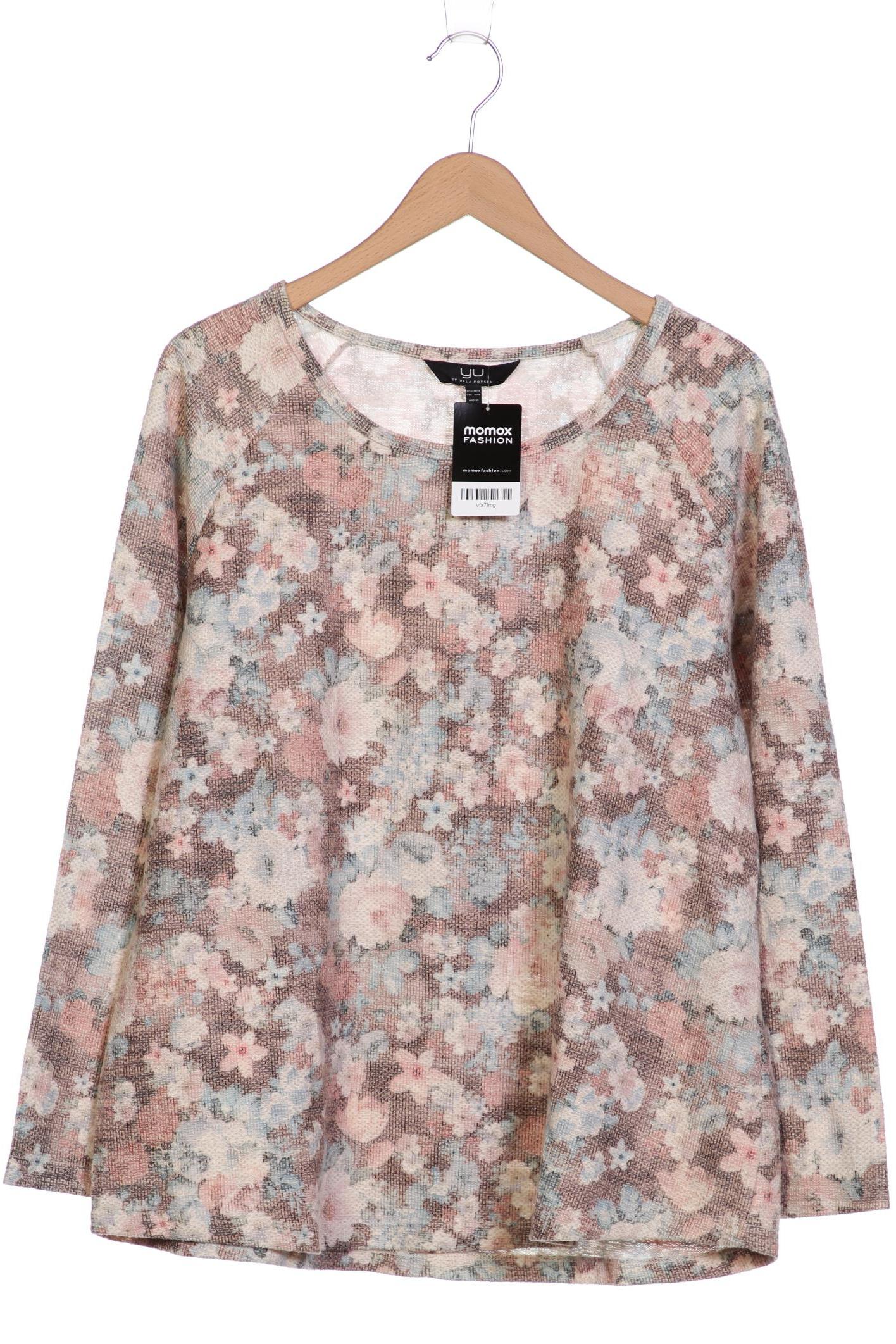 

Ulla Popken Damen Langarmshirt, beige, Gr. 46
