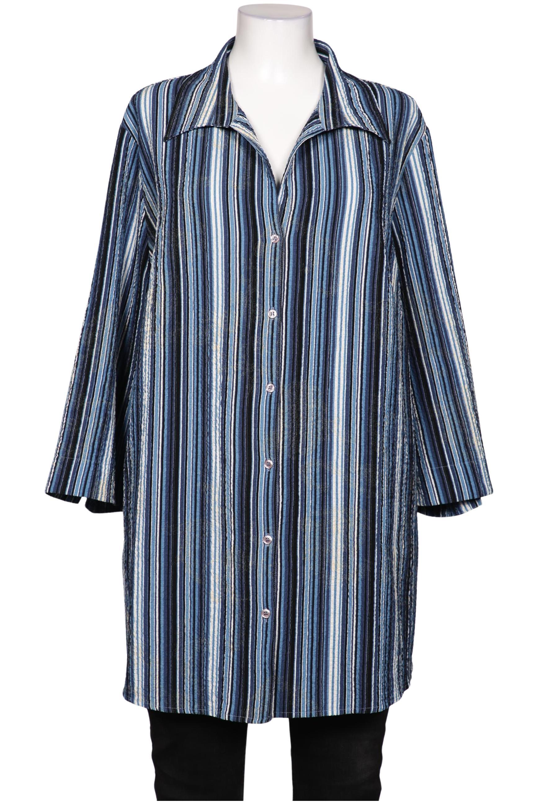 

Ulla Popken Damen Bluse, blau, Gr. 50