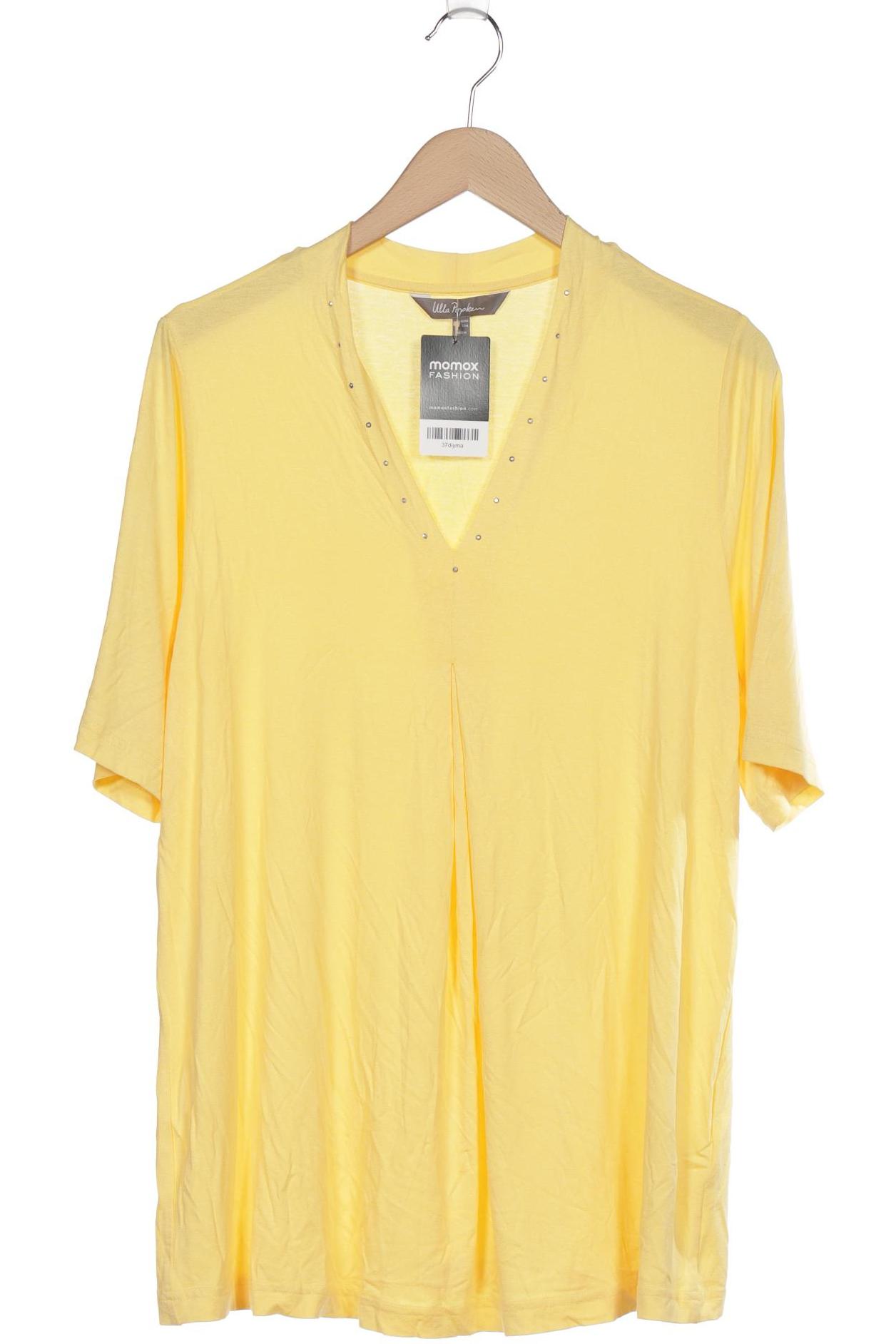 

Ulla Popken Damen T-Shirt, gelb, Gr. 42
