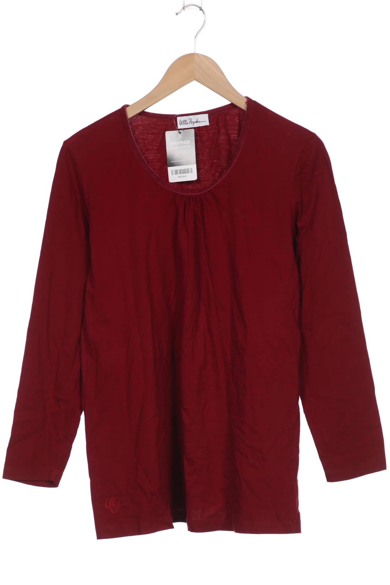 

Ulla Popken Damen Langarmshirt, bordeaux, Gr. 42