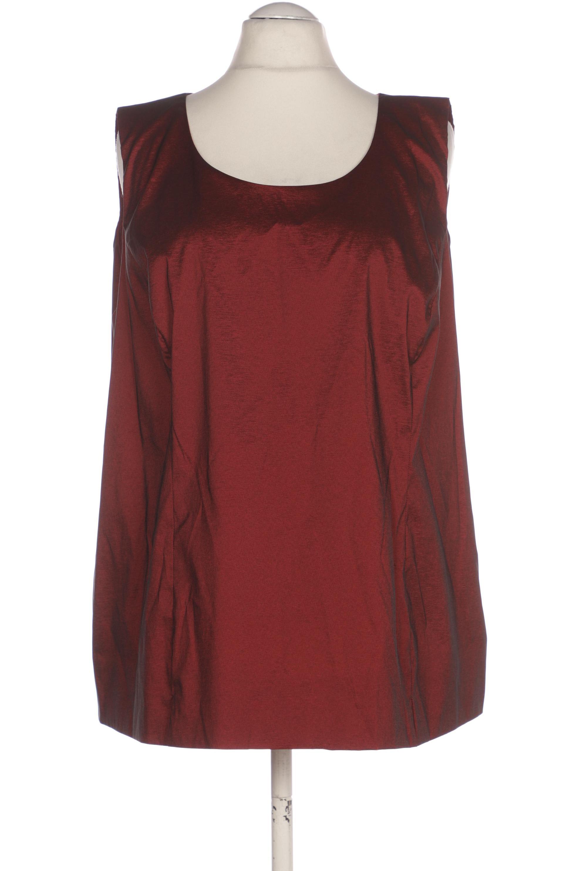 

Ulla Popken Damen Bluse, bordeaux, Gr. 56