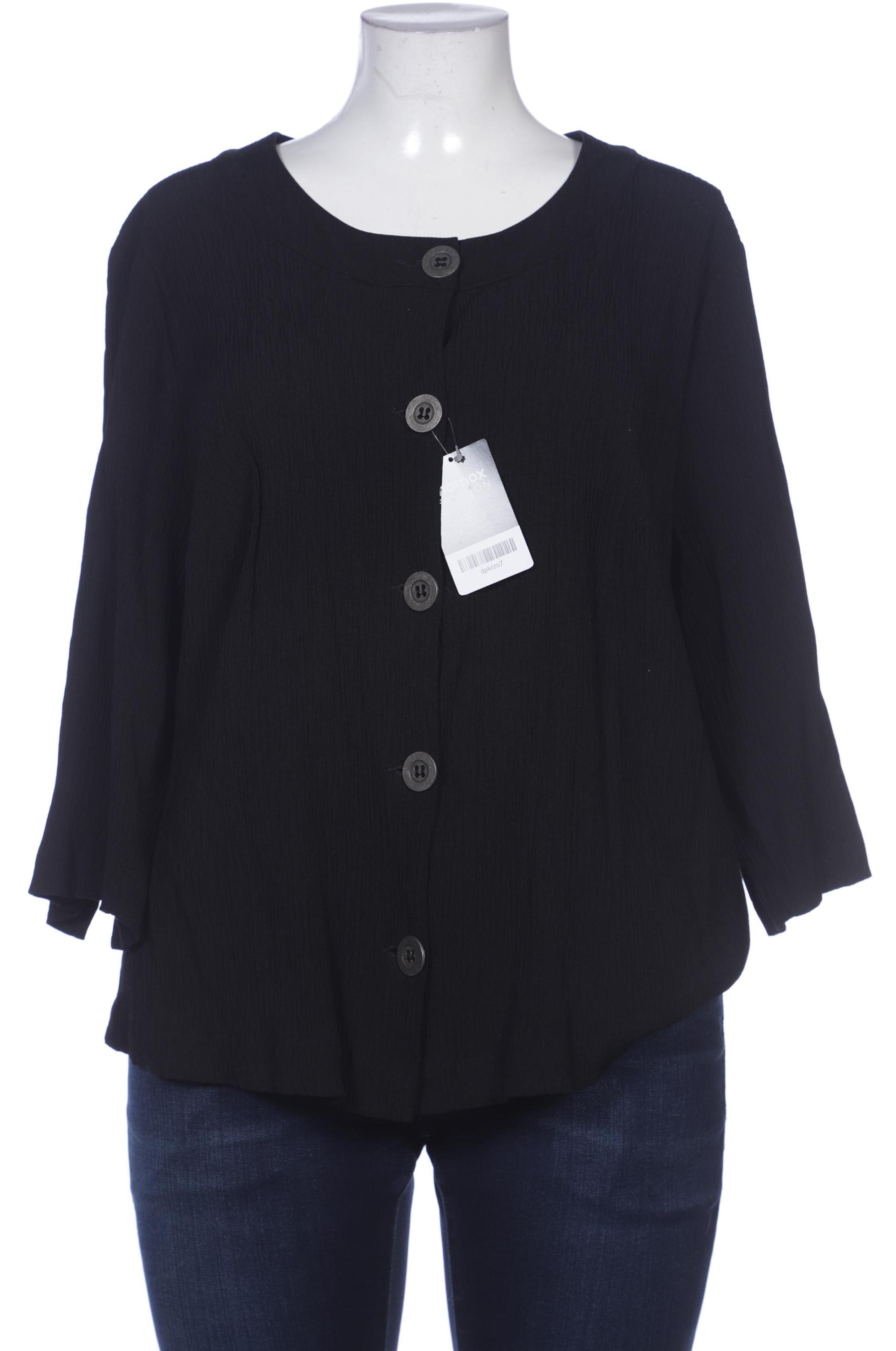 

Ulla Popken Damen Bluse, schwarz, Gr. 50