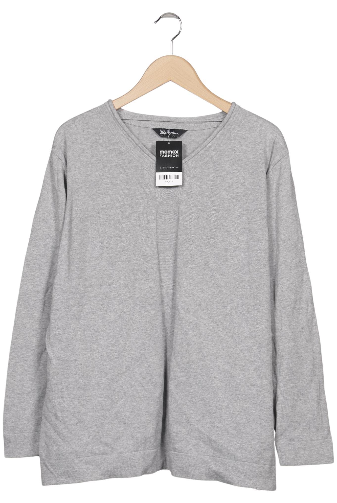 

Ulla Popken Damen Pullover, grau, Gr. 46