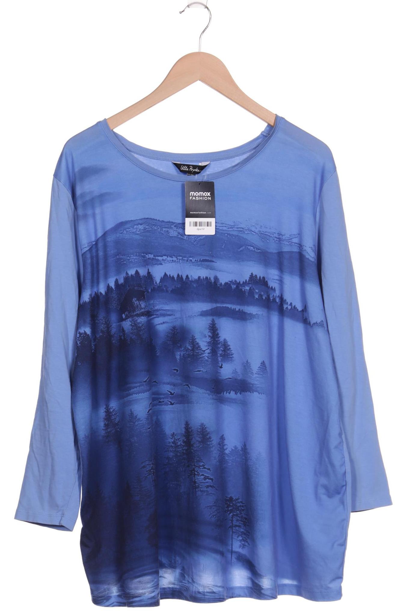 

Ulla Popken Damen Langarmshirt, hellblau