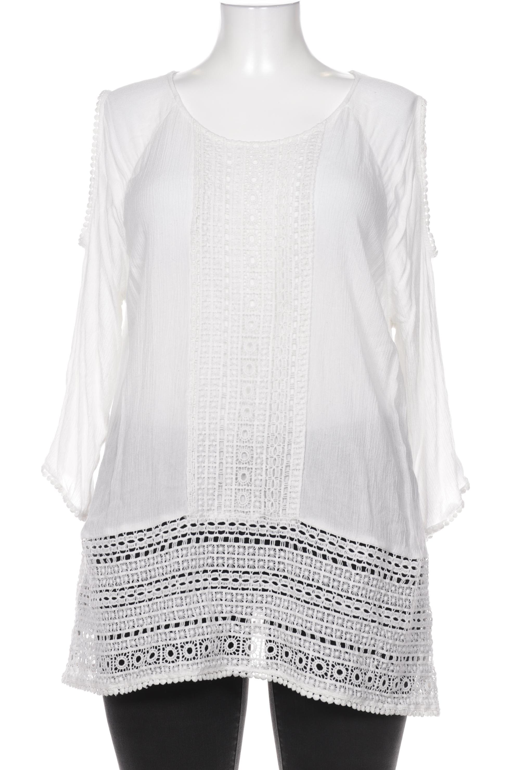 

Ulla Popken Damen Bluse, weiß, Gr. 46