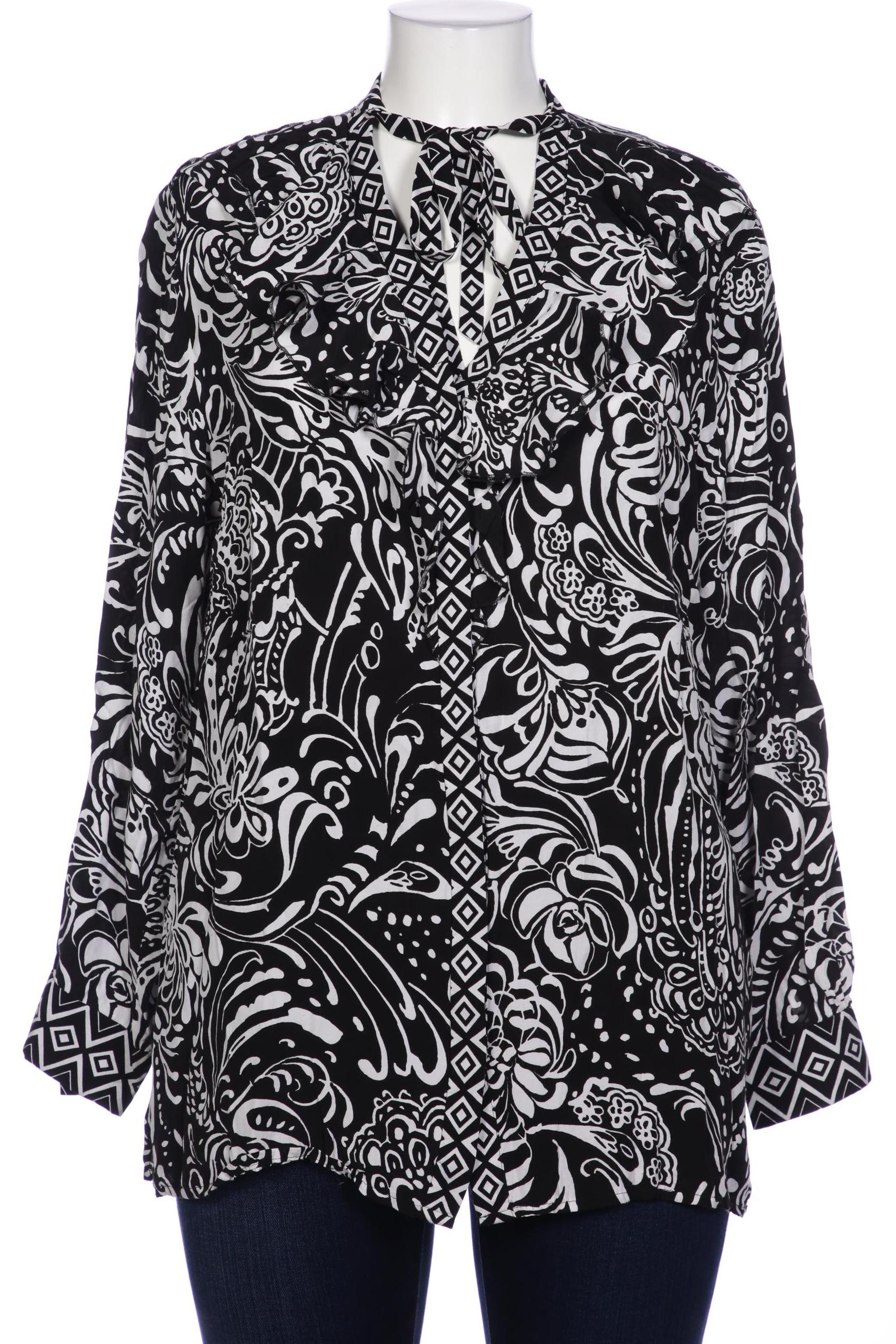 

Ulla Popken Damen Bluse, schwarz