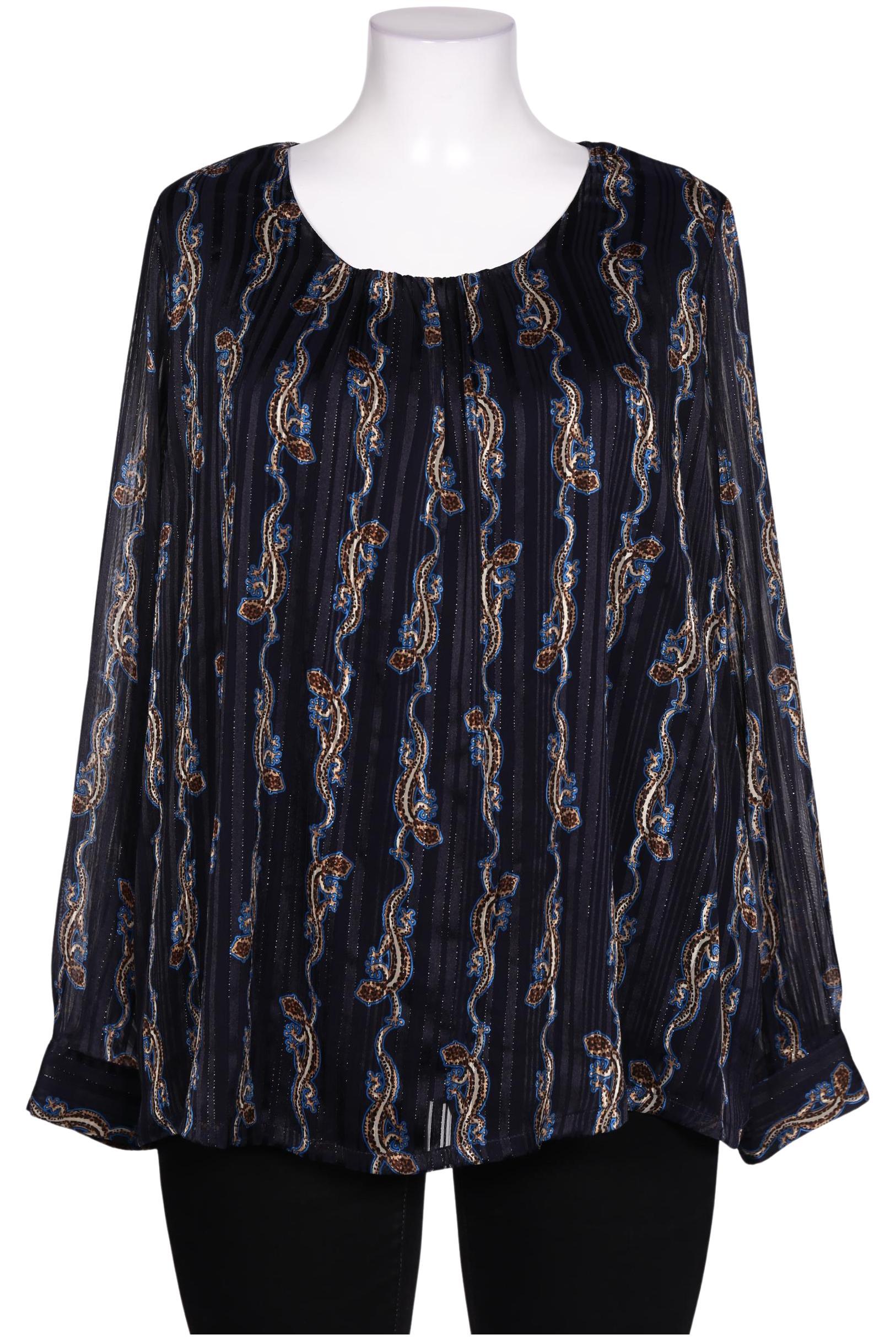 

Ulla Popken Damen Bluse, marineblau, Gr. 46
