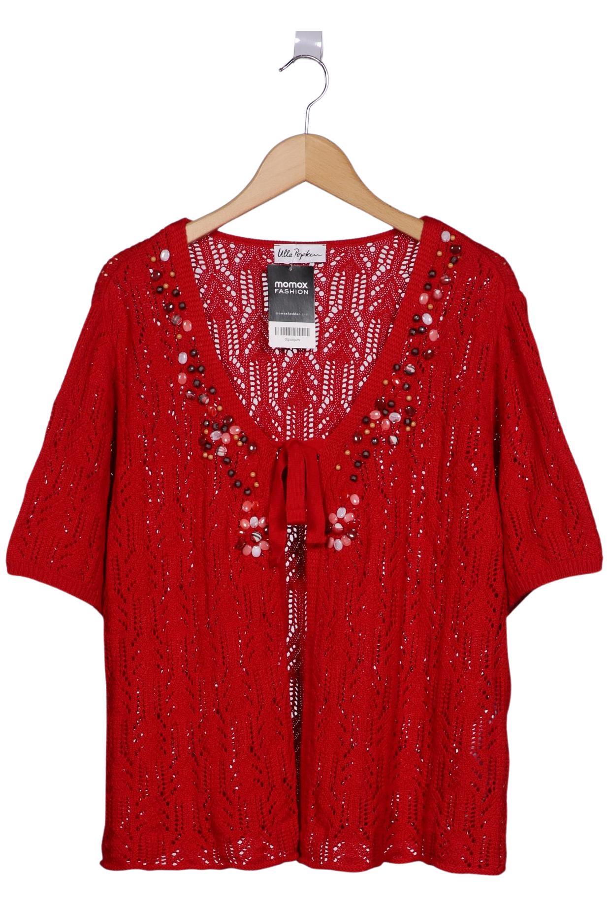 

Ulla Popken Damen Strickjacke, rot, Gr. 50