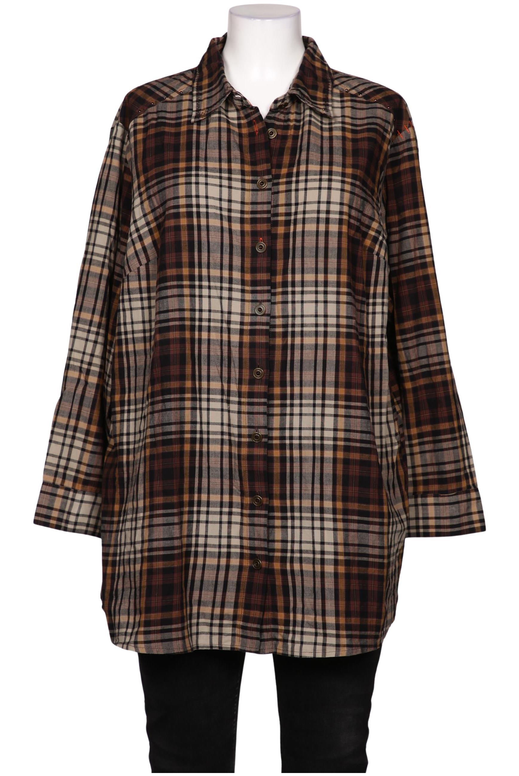 

Ulla Popken Damen Bluse, braun, Gr. 50