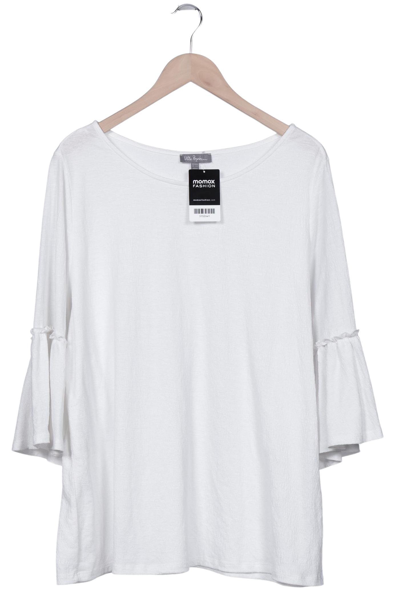 

Ulla Popken Damen T-Shirt, weiß, Gr. 46