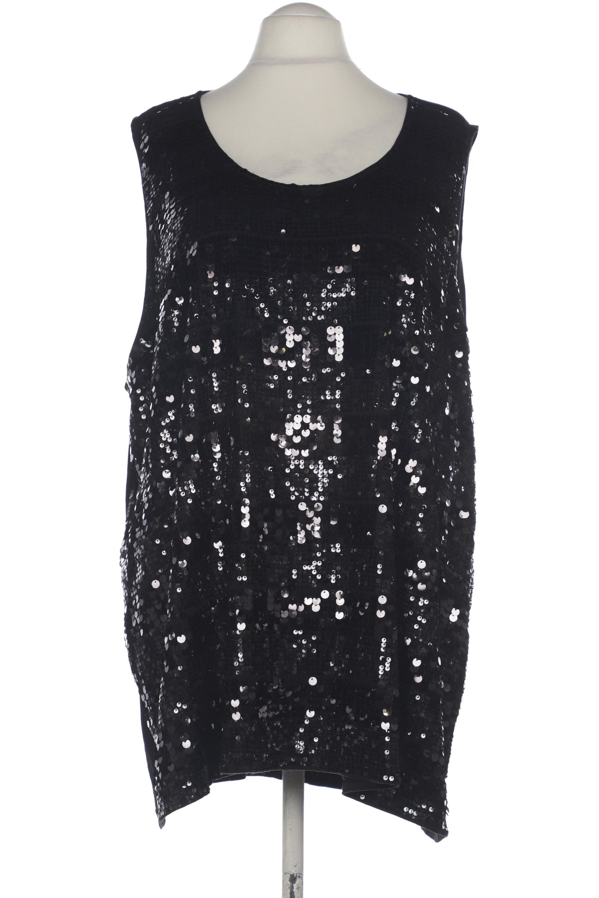

Ulla Popken Damen Bluse, schwarz, Gr. 56