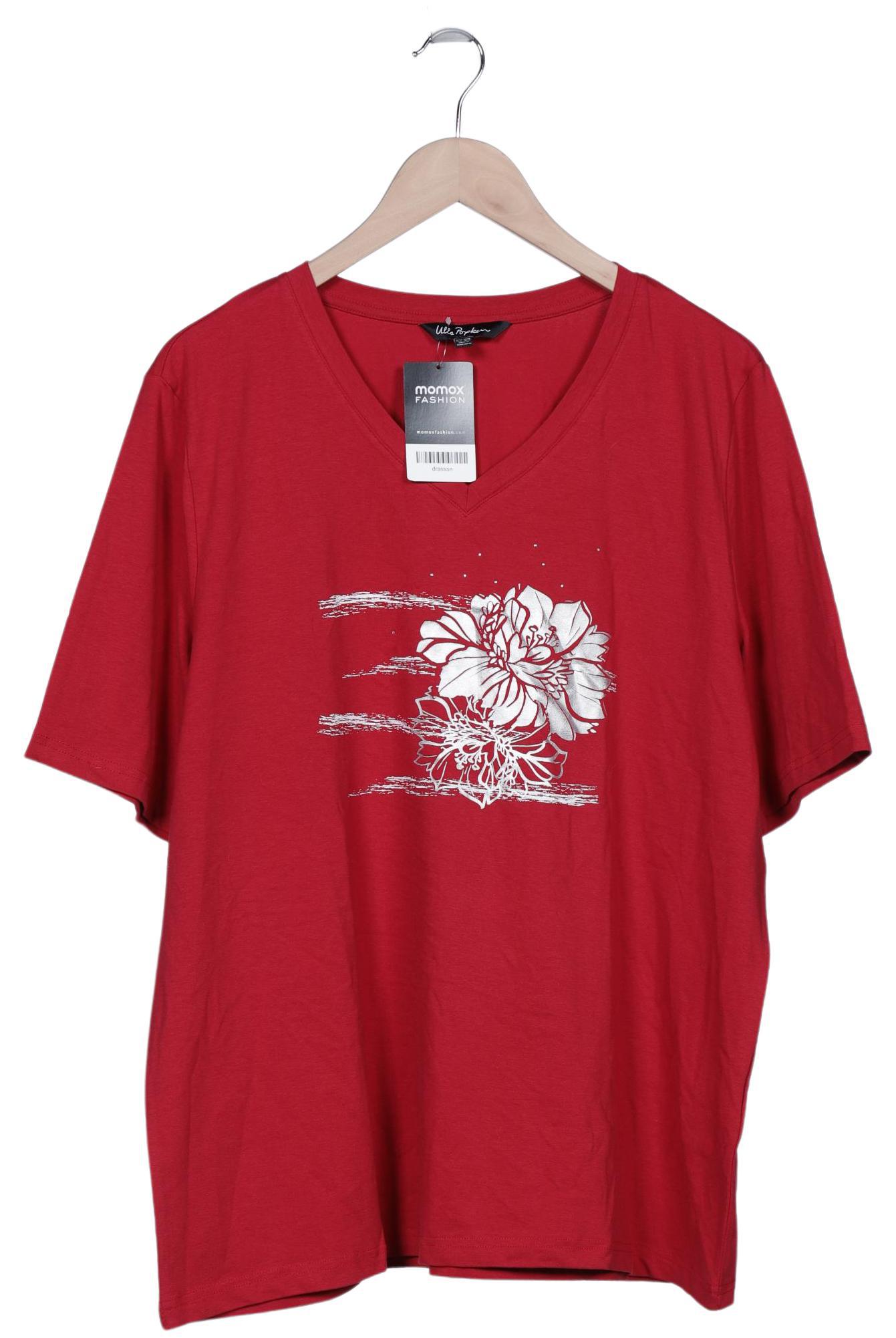 

Ulla Popken Damen T-Shirt, rot, Gr. 46