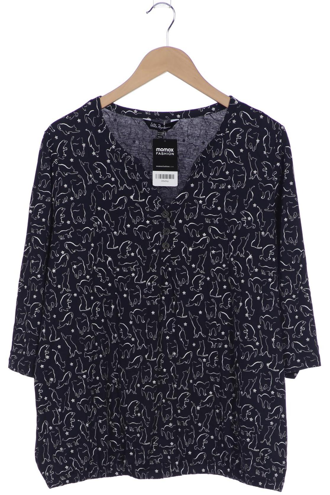 

Ulla Popken Damen Langarmshirt, marineblau, Gr. 46