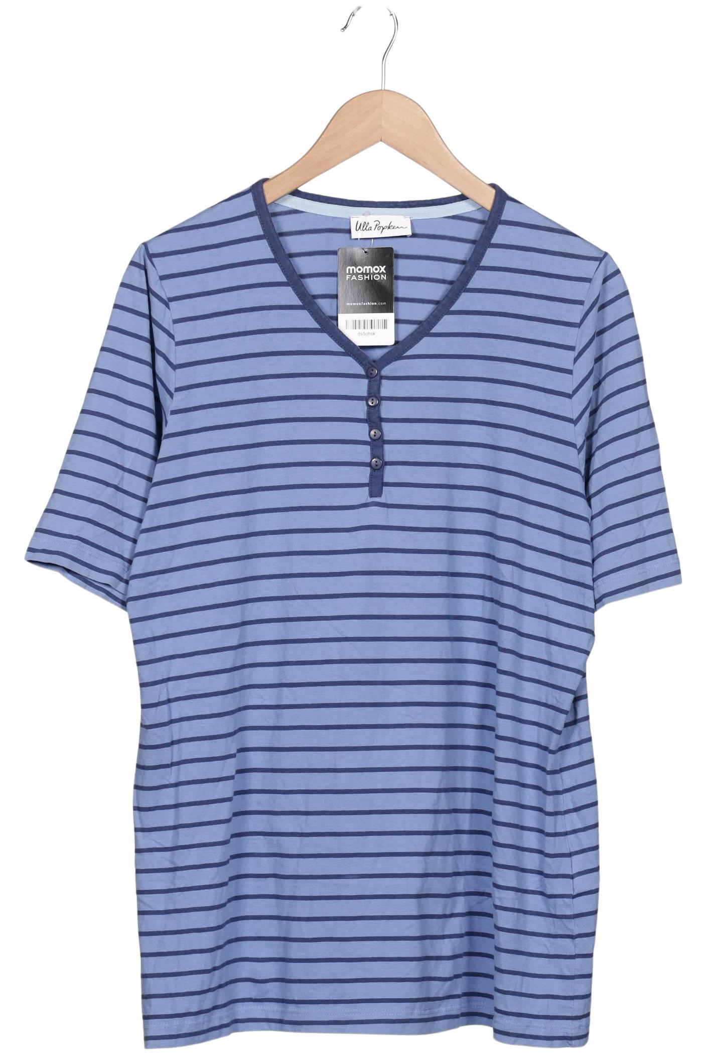 

Ulla Popken Damen T-Shirt, blau, Gr. 46