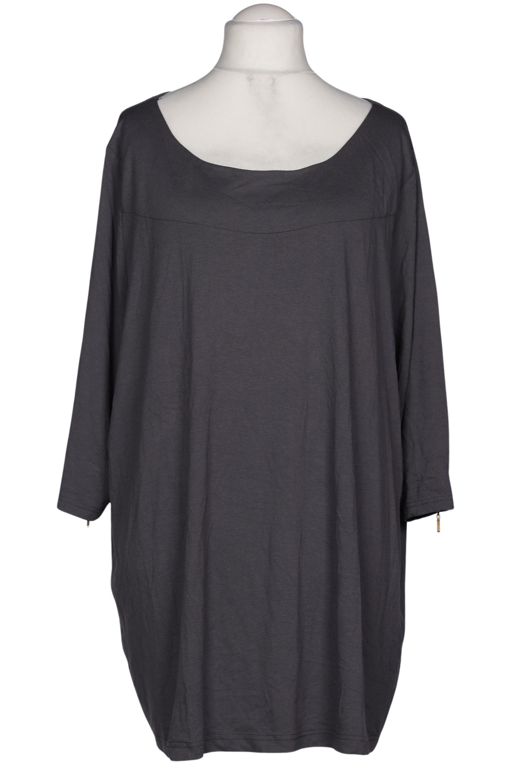 

Ulla Popken Damen Langarmshirt, grau, Gr. 54