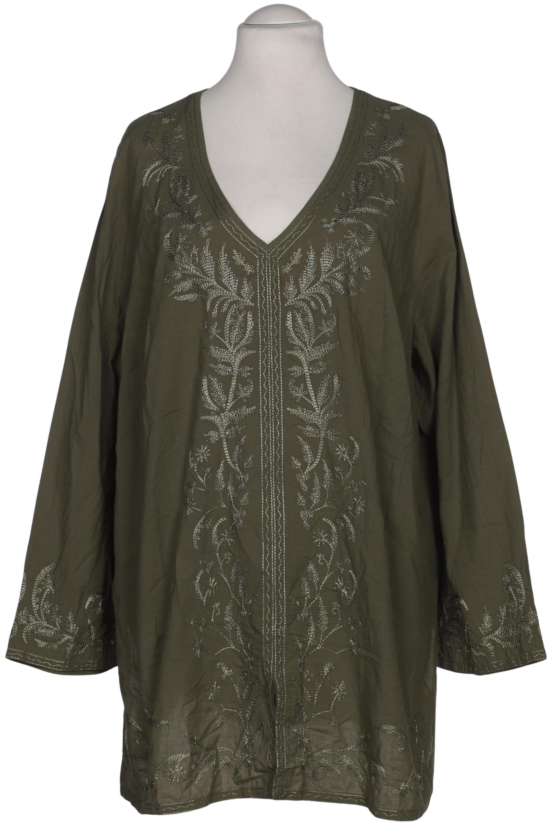 

Ulla Popken Damen Bluse, grün, Gr. 54
