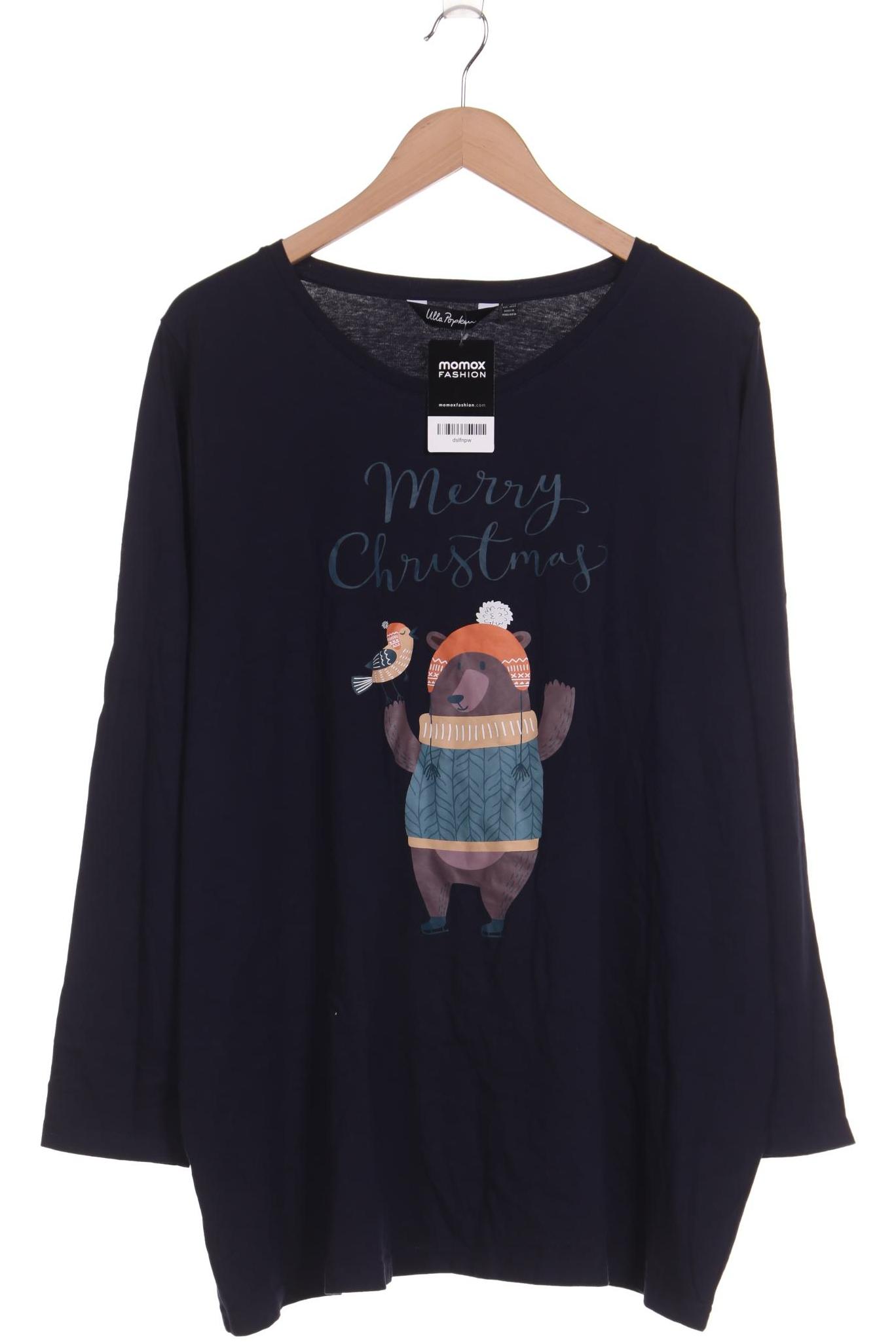 

Ulla Popken Damen Langarmshirt, marineblau, Gr. 50