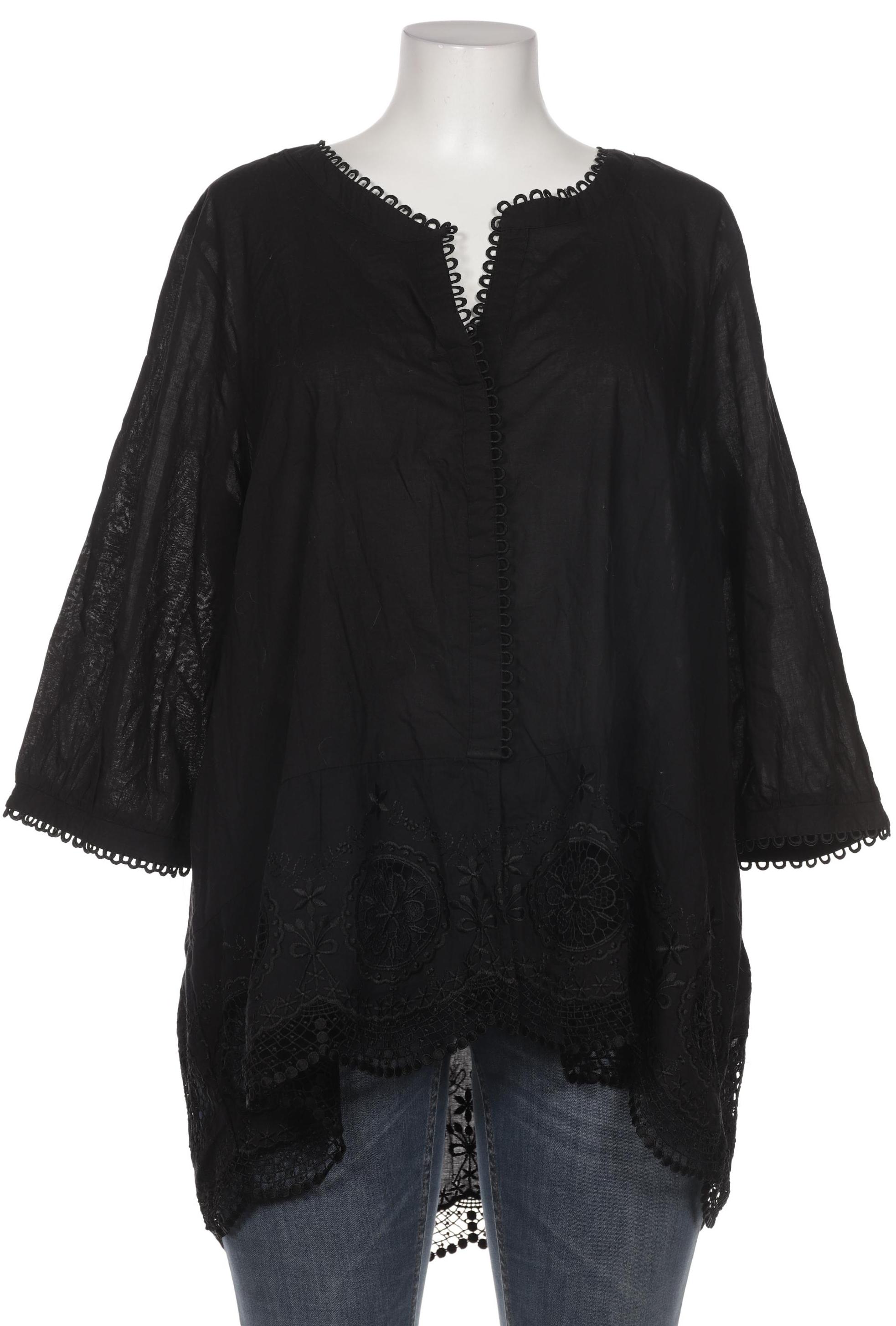 

Ulla Popken Damen Bluse, schwarz, Gr. 50