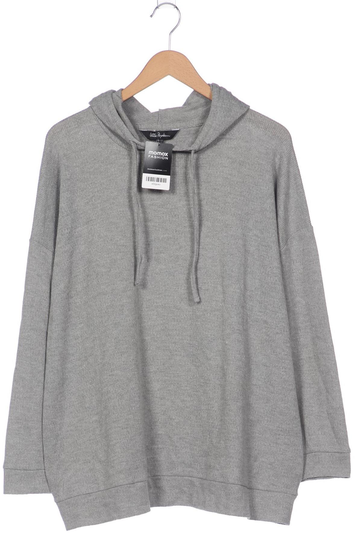

Ulla Popken Damen Kapuzenpullover, grau, Gr. 50