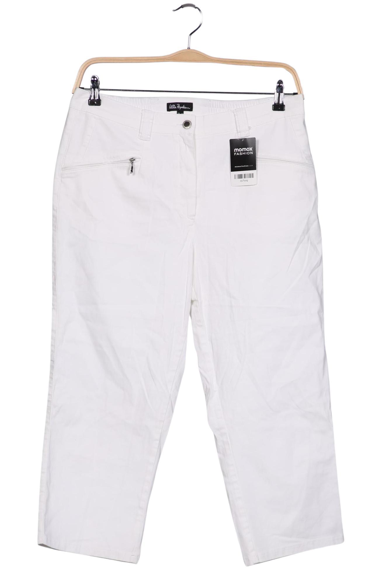 

Ulla Popken Damen Stoffhose, weiß, Gr. 42