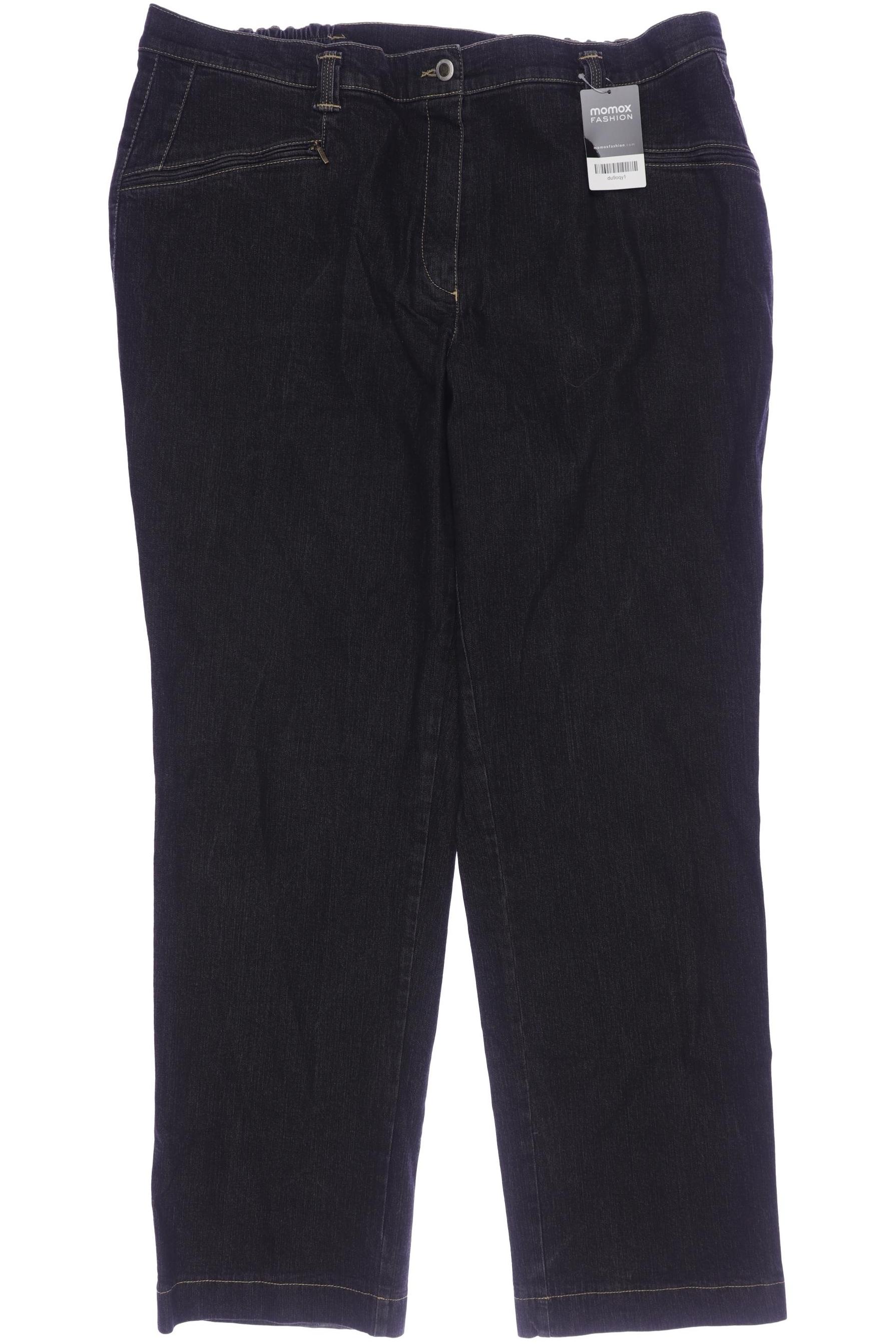 

Ulla Popken Damen Jeans, schwarz, Gr. 50