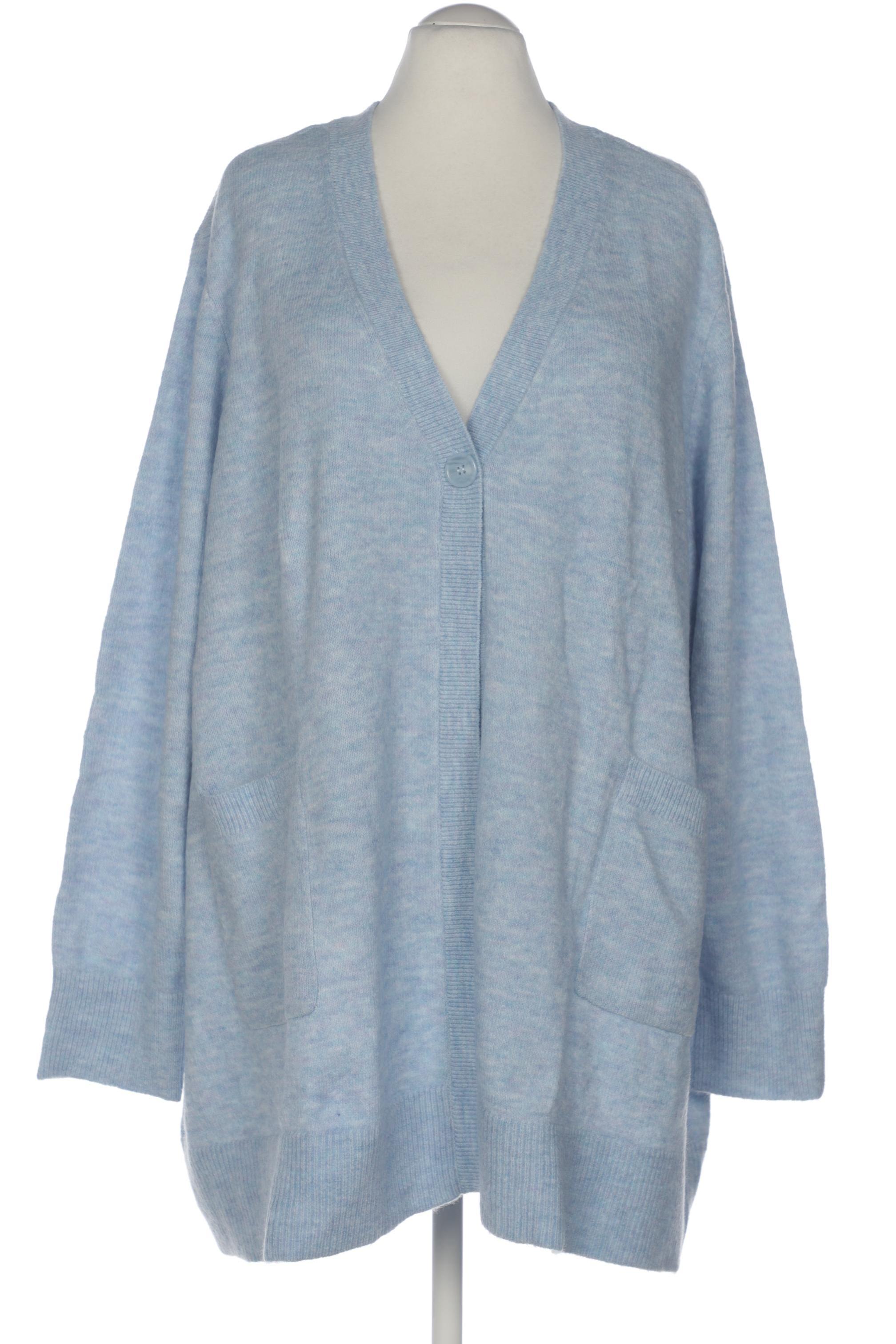 

Ulla Popken Damen Strickjacke, hellblau, Gr. 58