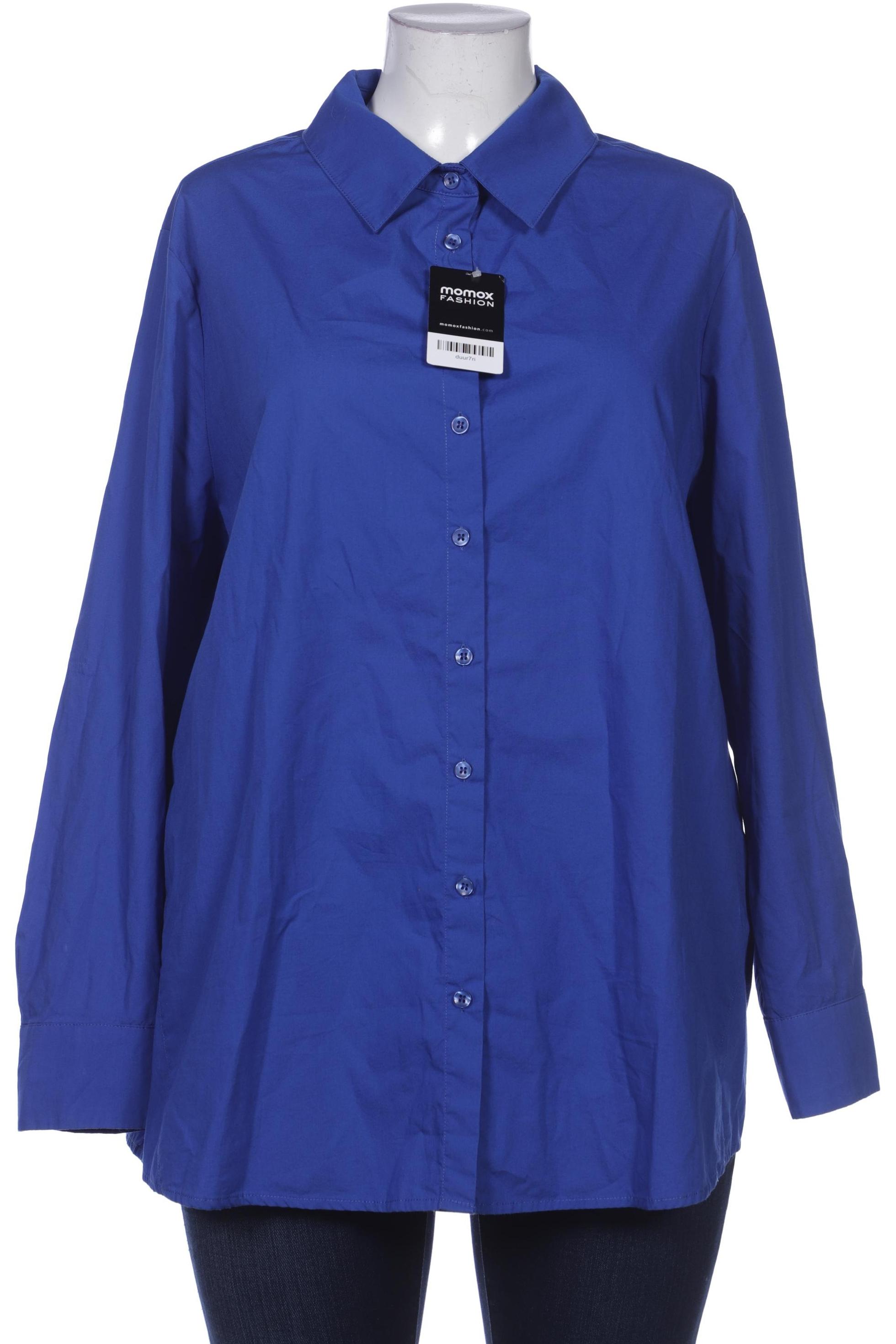 

Ulla Popken Damen Bluse, blau, Gr. 46