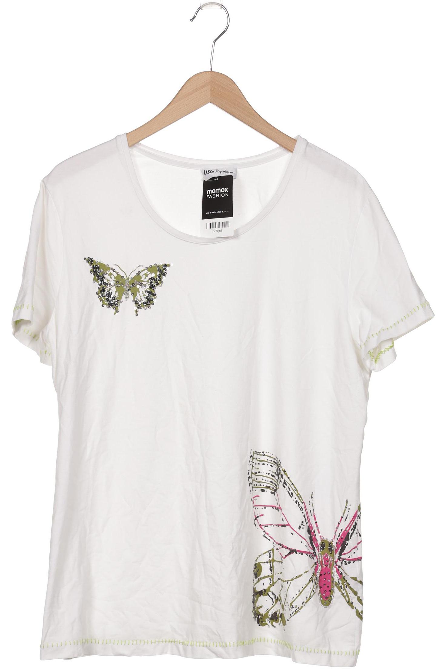 

Ulla Popken Damen T-Shirt, weiß, Gr. 46