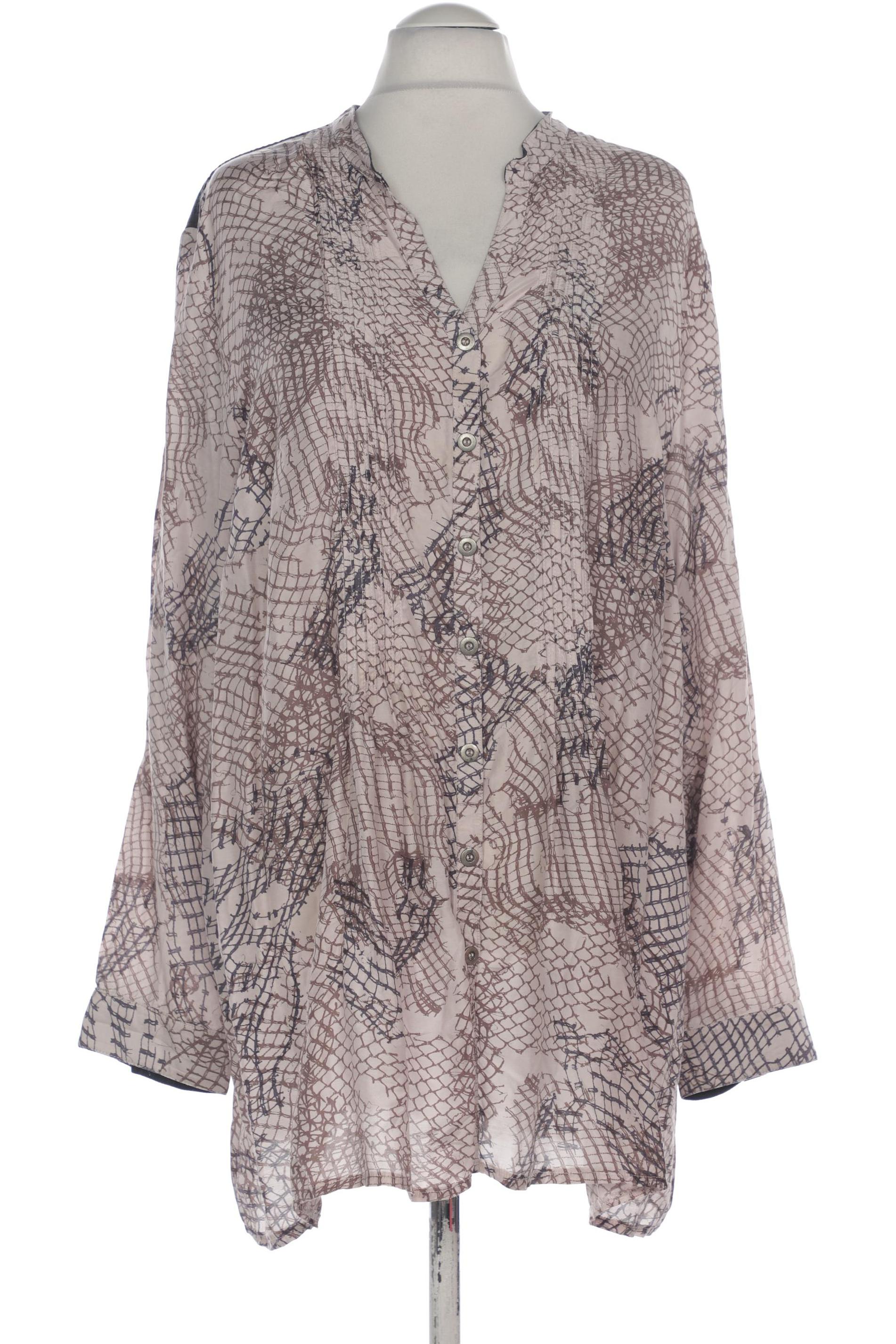 

Ulla Popken Damen Bluse, beige, Gr. 54