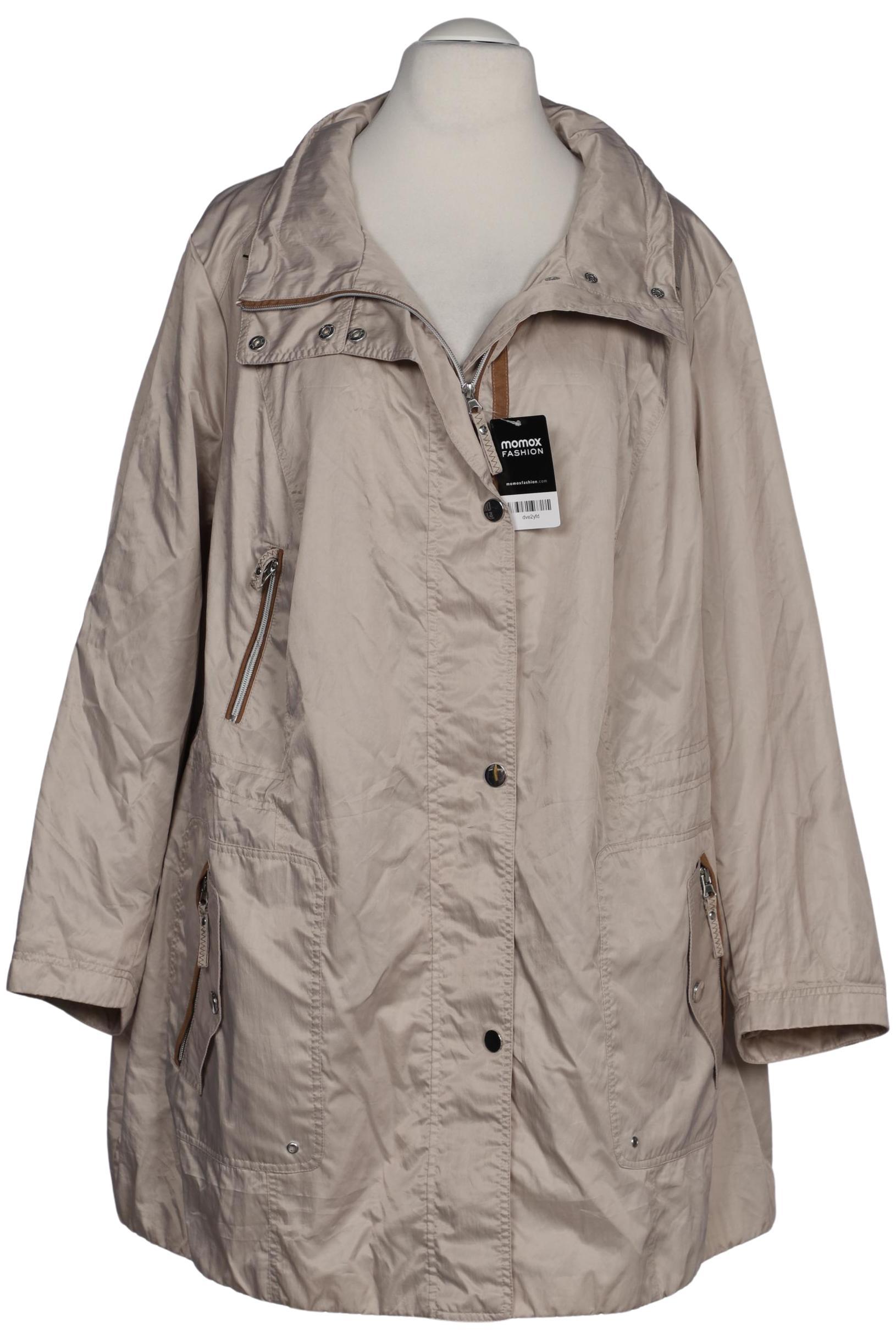 

Ulla Popken Damen Mantel, beige, Gr. 58