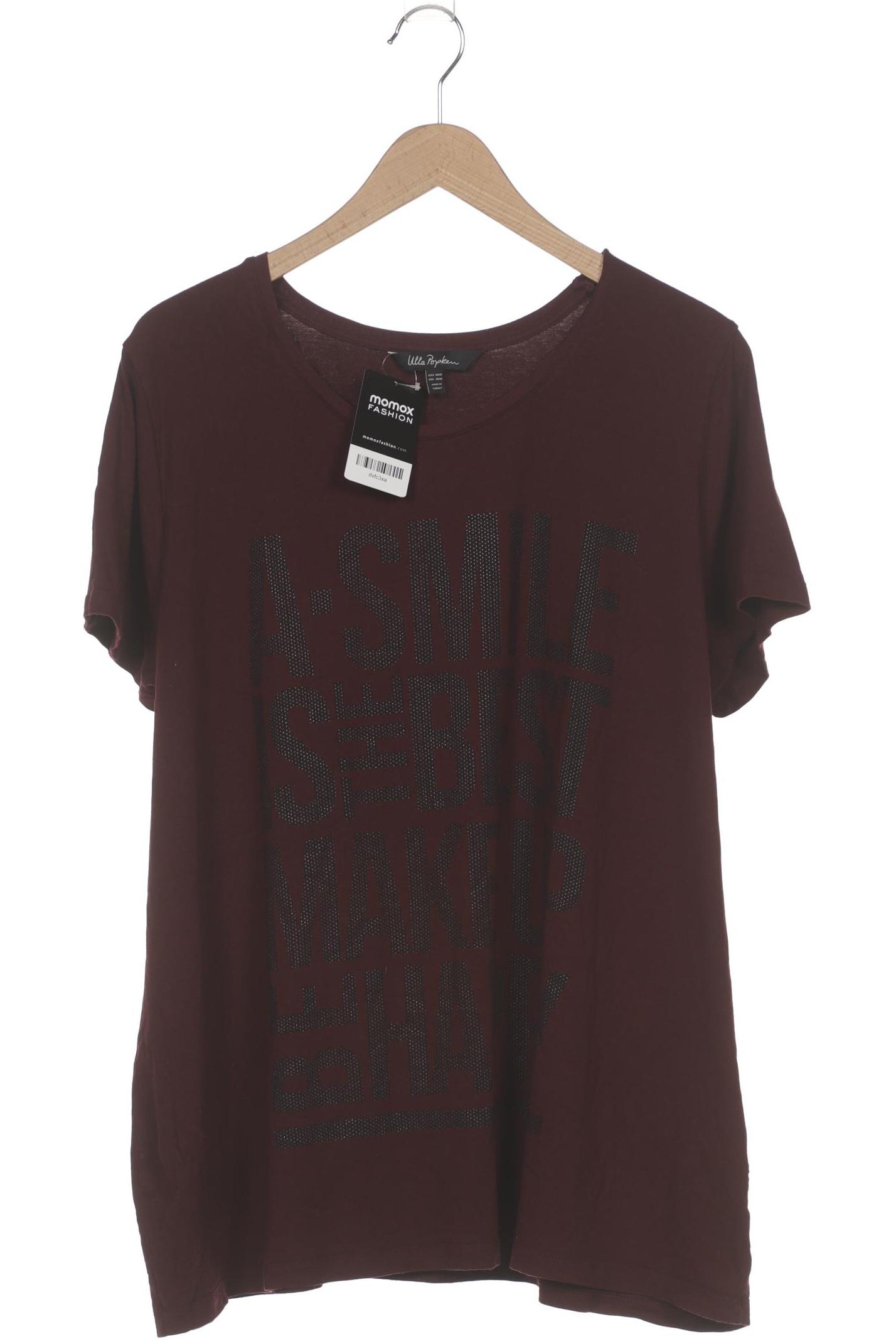 

Ulla Popken Damen T-Shirt, bordeaux, Gr. 50